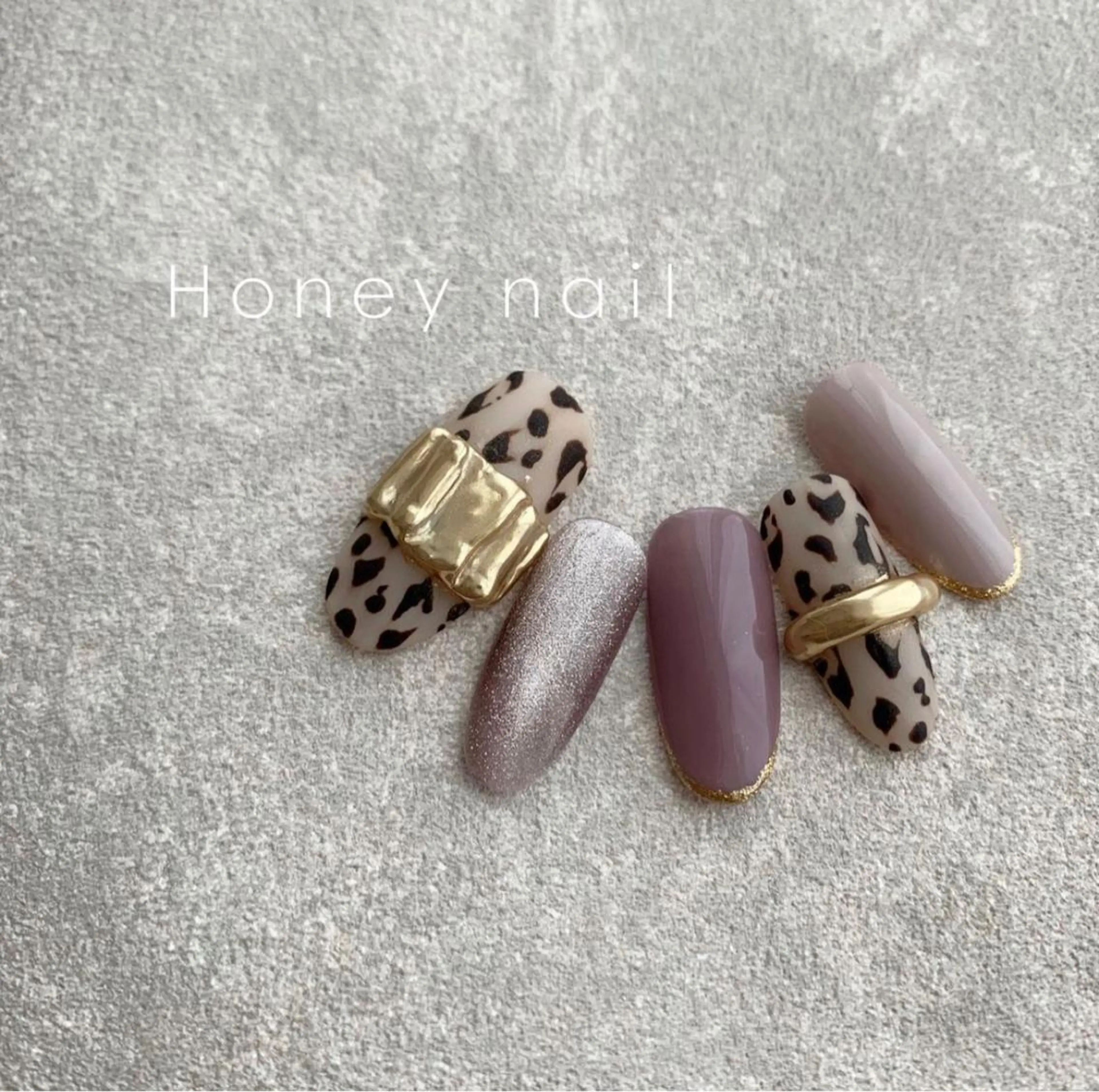 ネイル フィルイン専門 Honey nailのネイルデザイン
