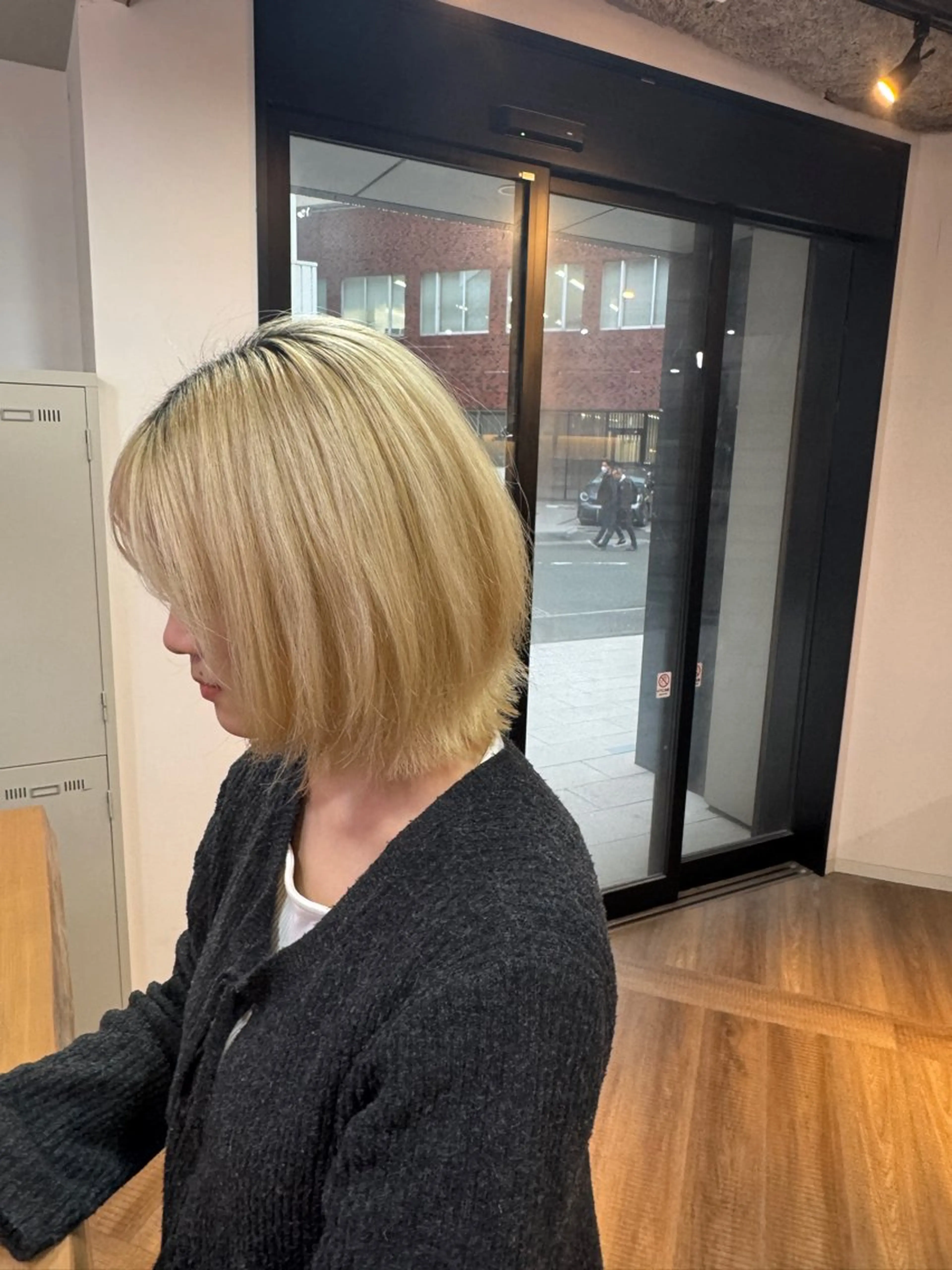 ショート ボブレイヤー ボブ レイヤーカット カット トリートメント はしもと じんのヘアスタイル