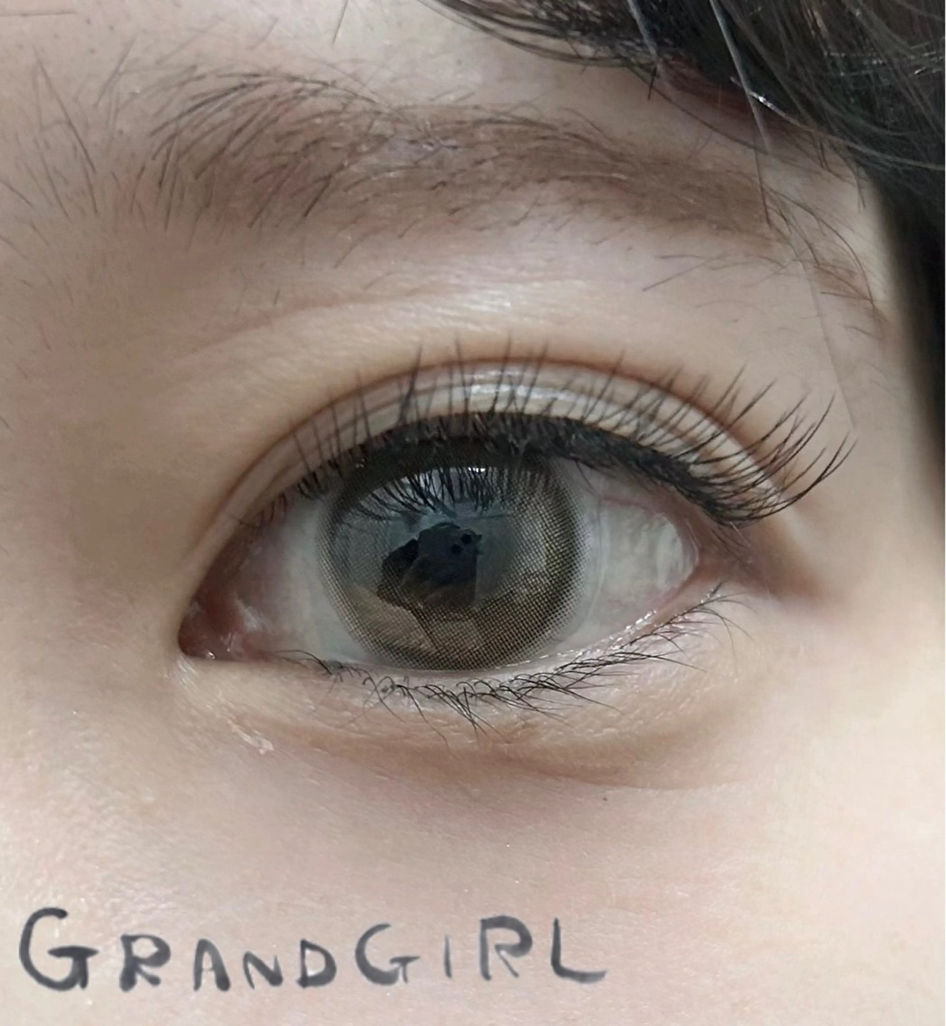 マツエク・マツパ バインドロック フラットラッシュ まつげパーマ 一重×まつ毛パーマ マツエク GRANDGIRL所属・ヨシダ セリナのマツエク・マツパデザイン