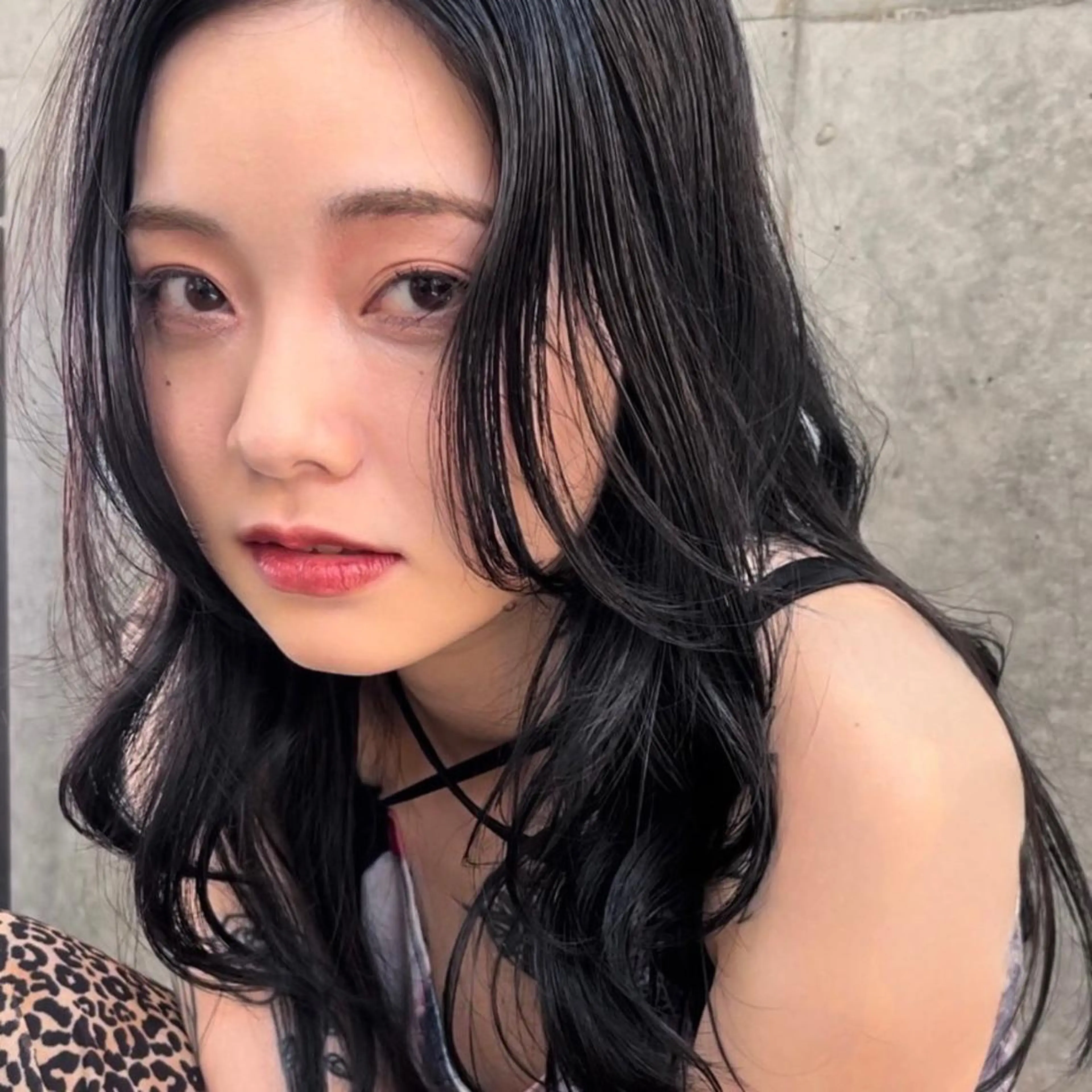 ロング カラー 💖大人韓国ヘア💖 韓国艶カラー【銀座】のヘアスタイル