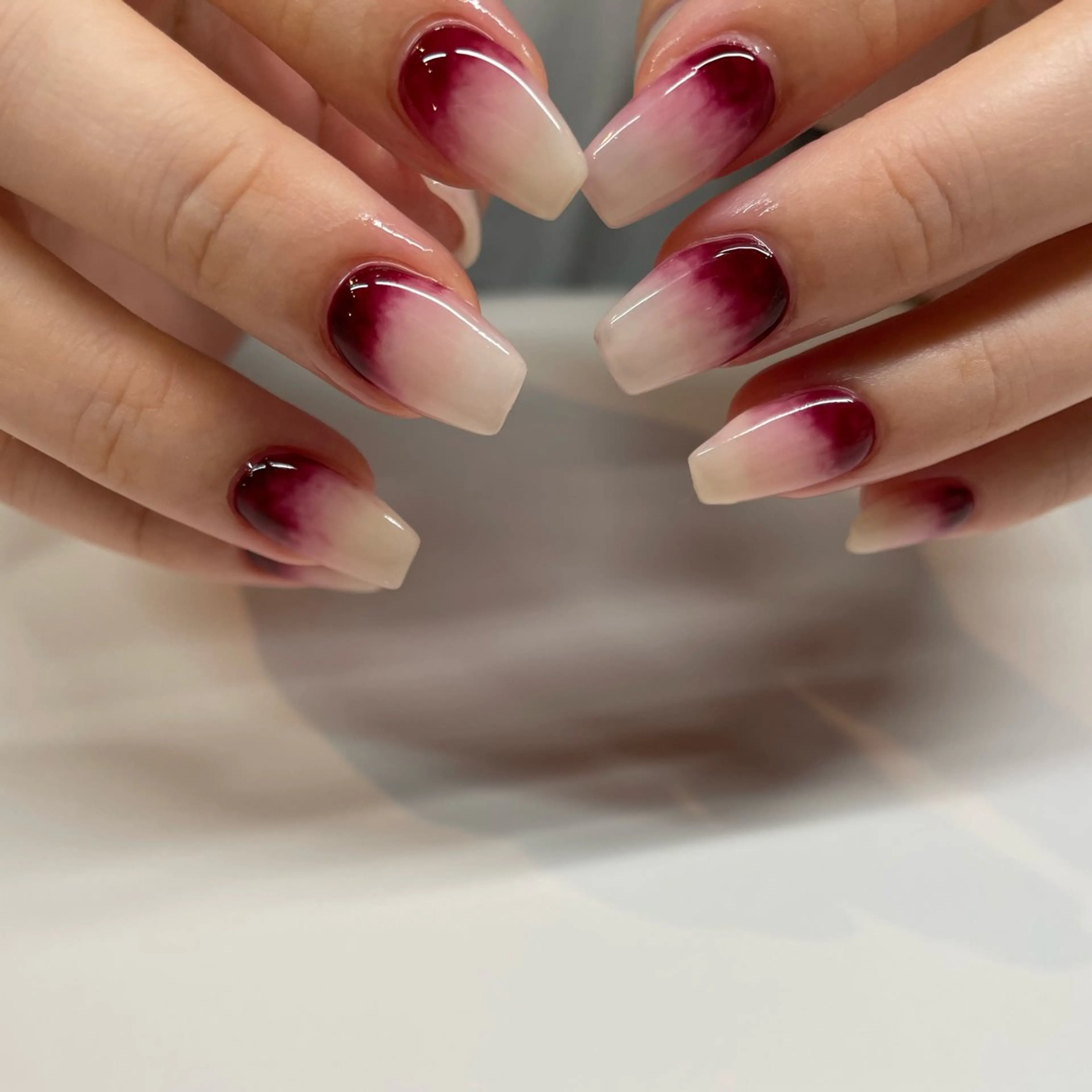 ネイル ニュアンスネイル Manon Yuiのマツエク・マツパデザイン