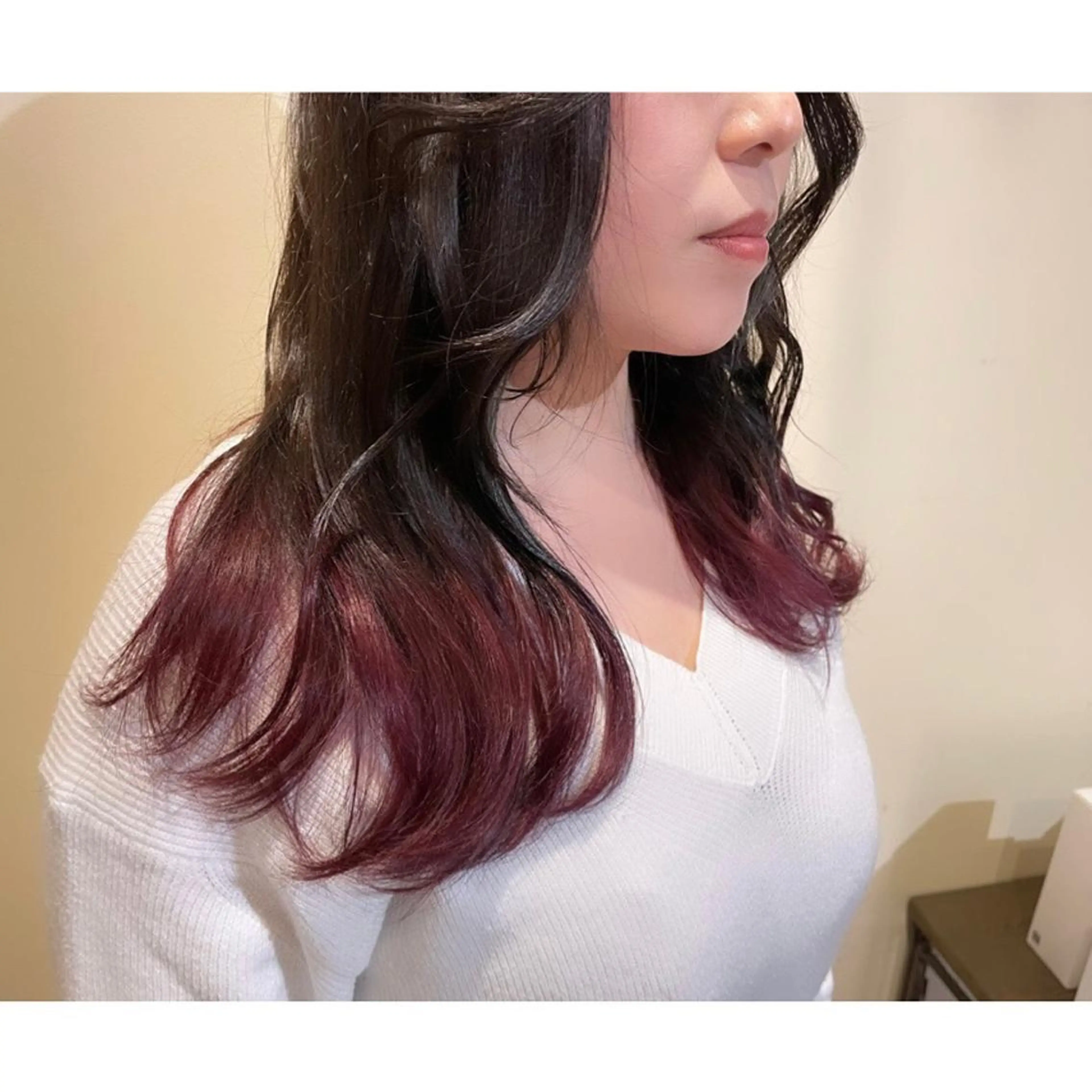 ロング カラー ヘアカラー トリートメント ❁⃘ ち だ り さ ❁⃘のヘアスタイル