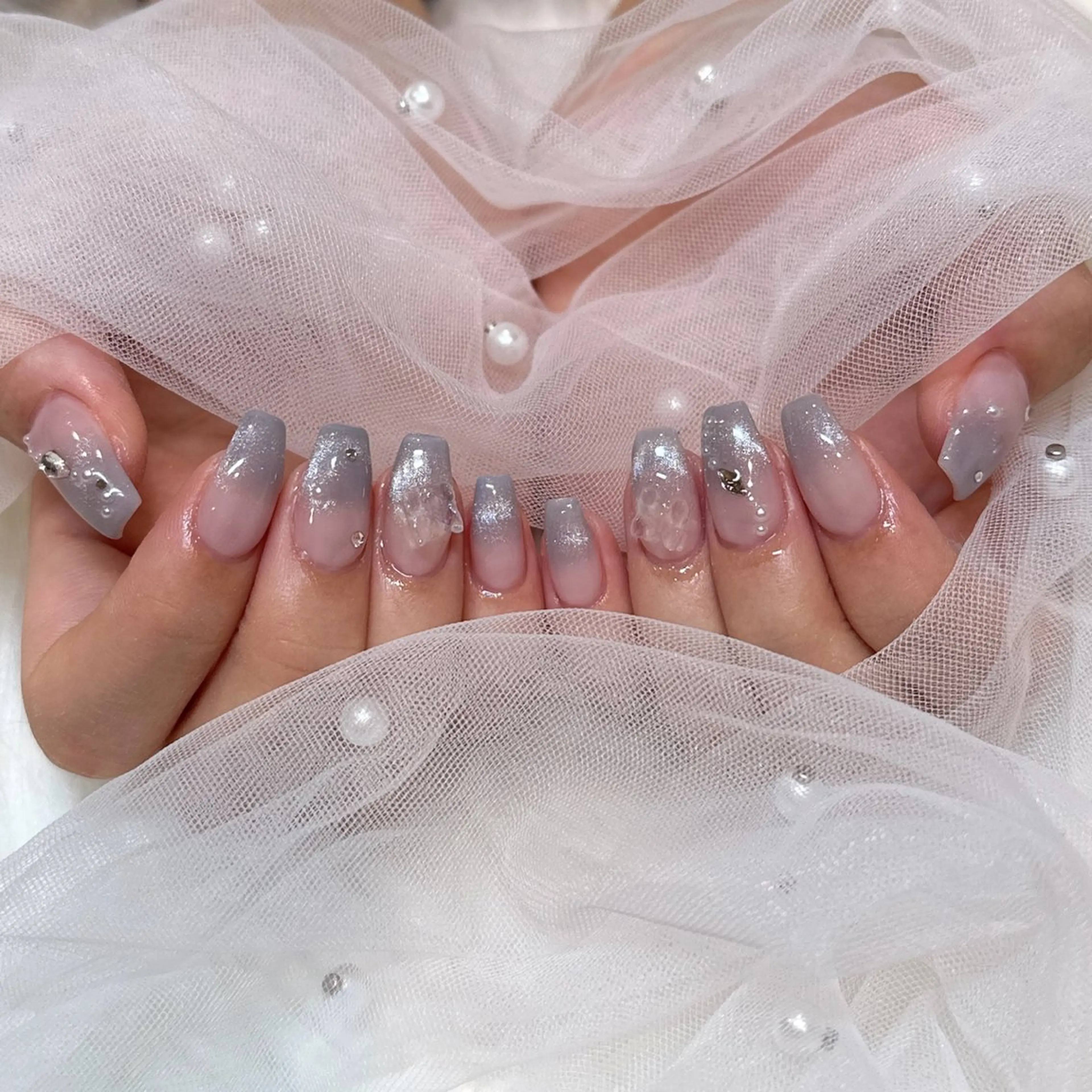 ネイル ハンドネイル She nail studio 原宿店所属・🧸原宿の美フォルム ネイリスト🧸いいだのネイルデザイン