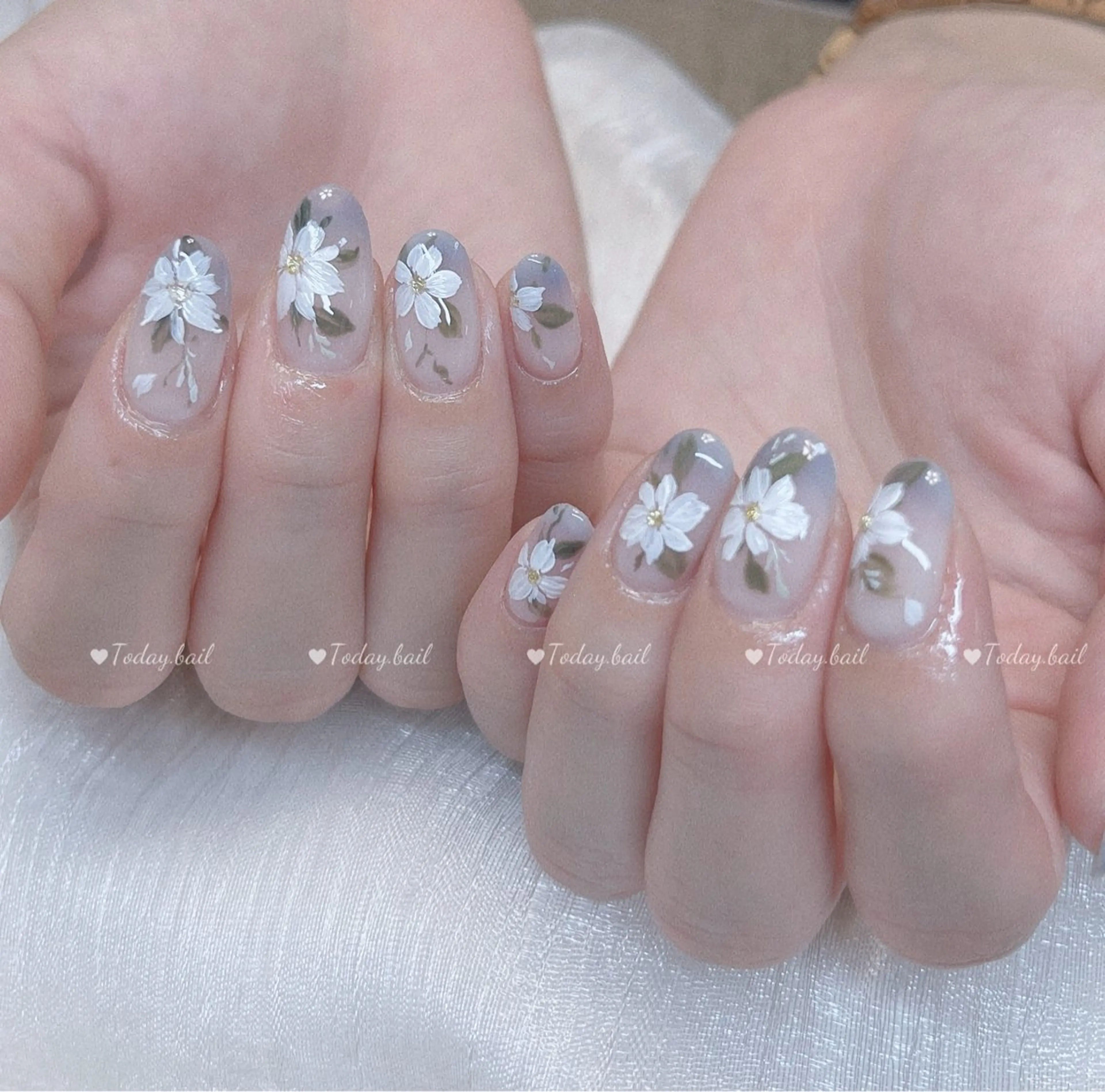 ネイル ハンドネイル 🎀Today nail💅のネイルデザイン