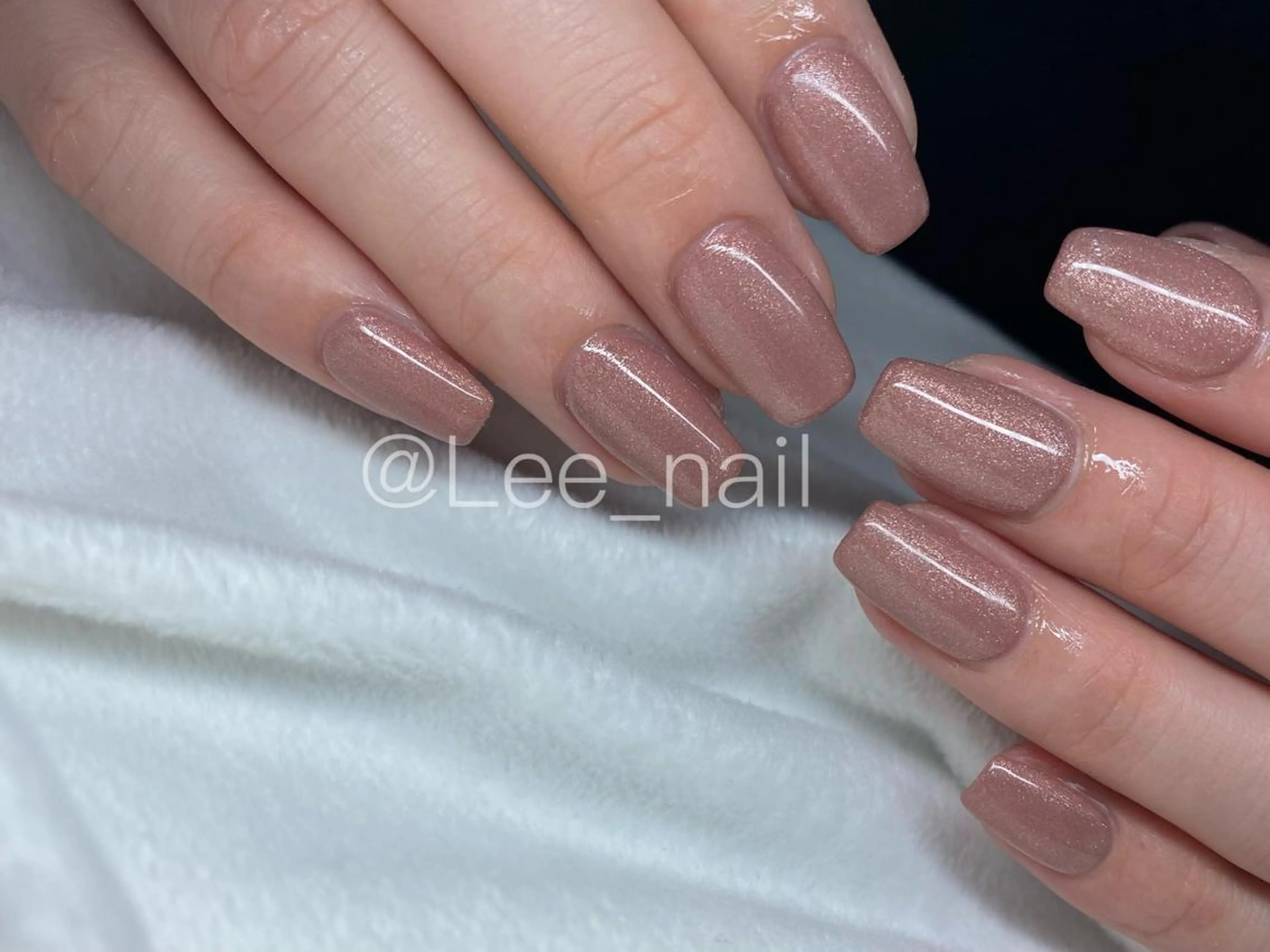 ネイル ワンカラーネイル ハンドネイル Lee_ nailのネイルデザイン