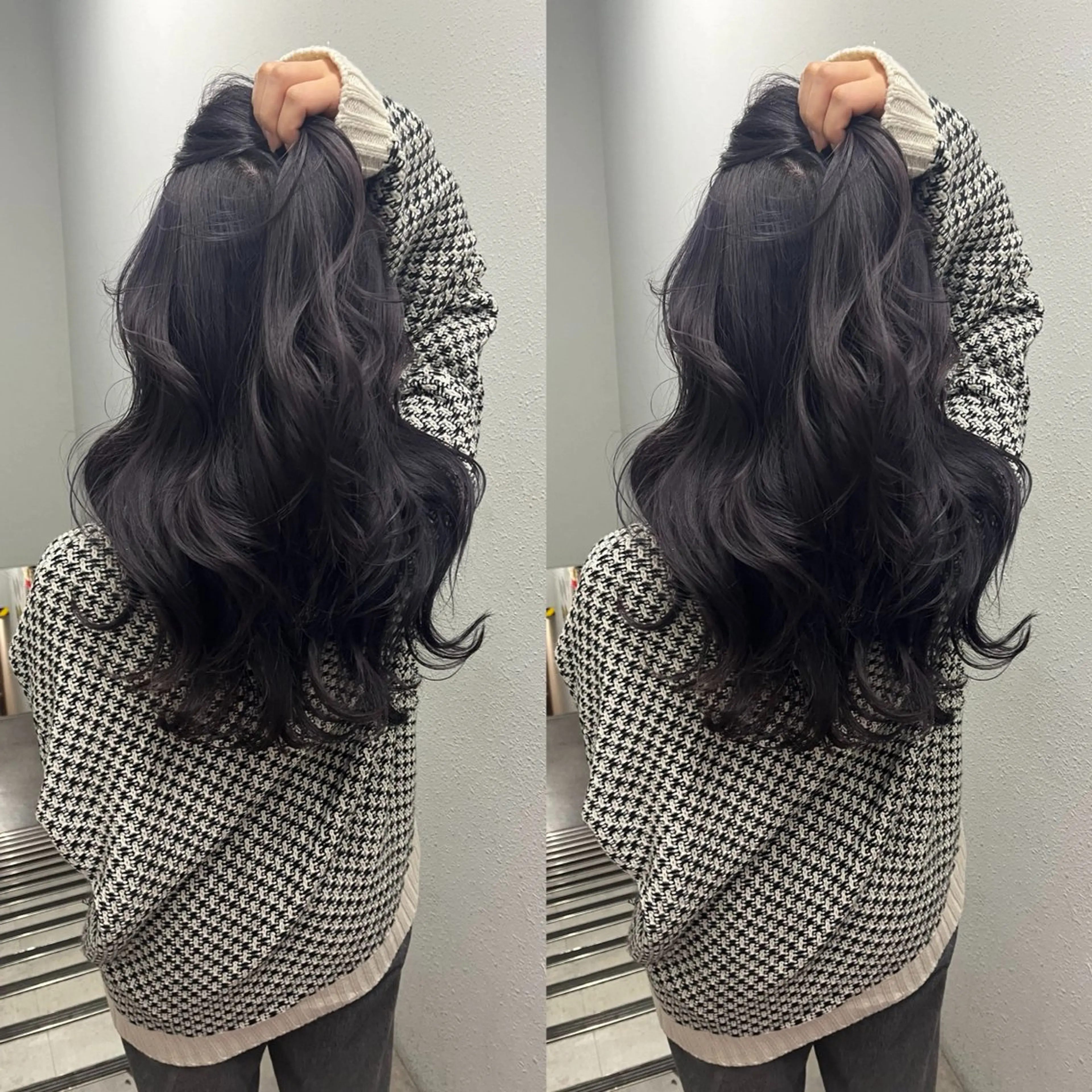 ロング カット ヘアカラー 💗レイヤーショート ボブ艶髪/竜也💗のヘアスタイル