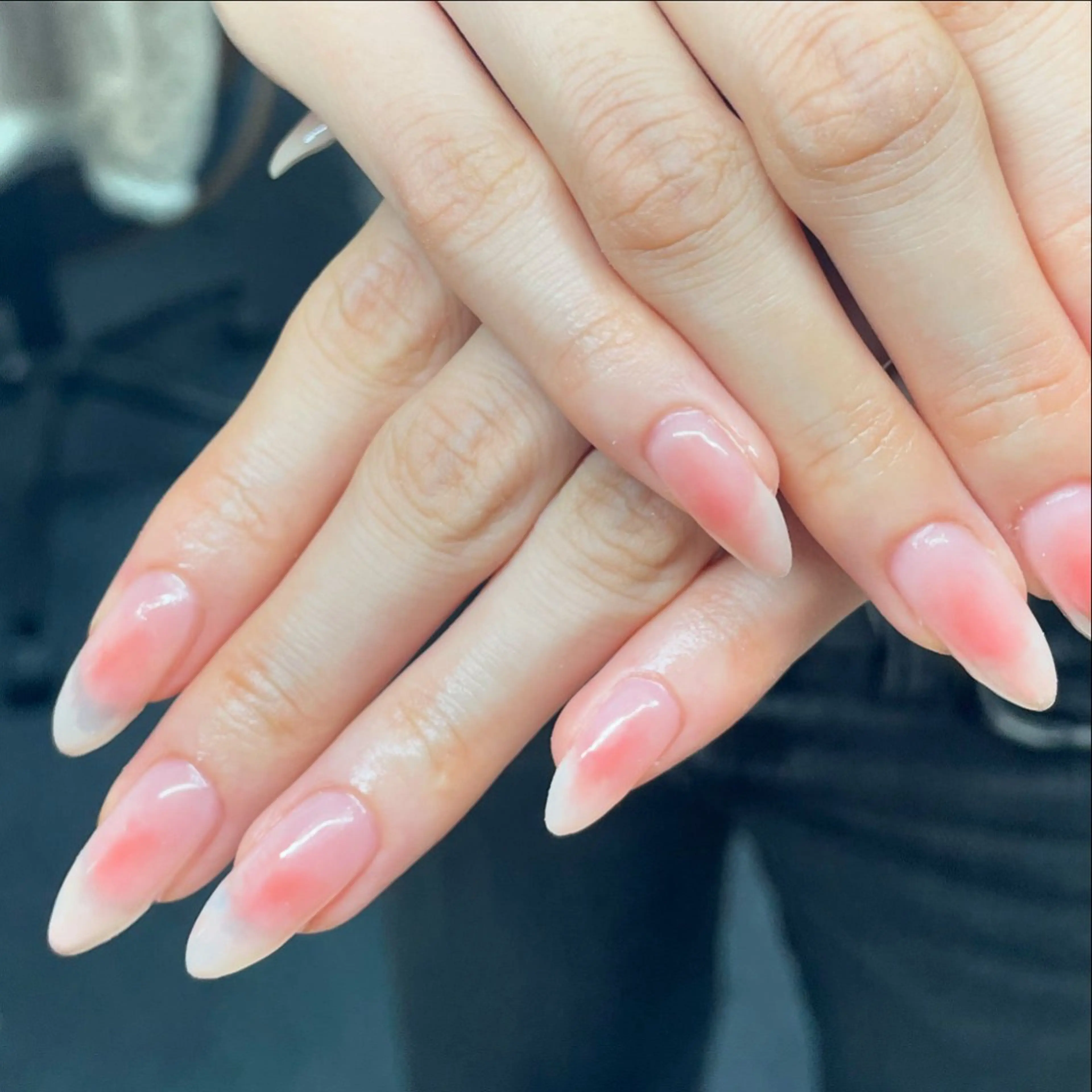ネイル チークネイル オフィスネイル シンプルネイル ハンドネイル ハンドケア 🎀NAIL🎀 AI🪄︎︎◝✩のネイルデザイン