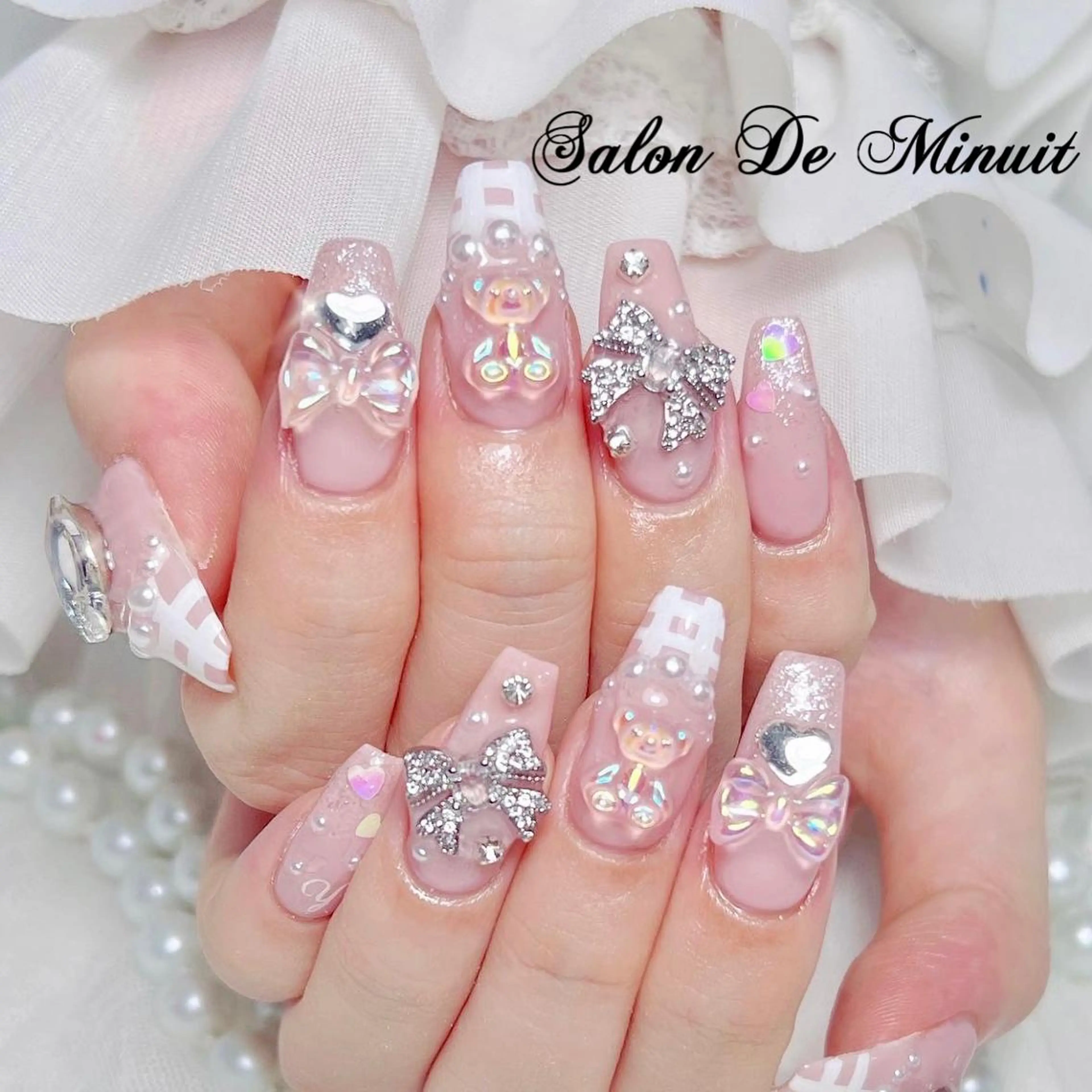 150分持ち込みデザイン(最高級パーツゴテゴテデザイン10本ok!)の写真