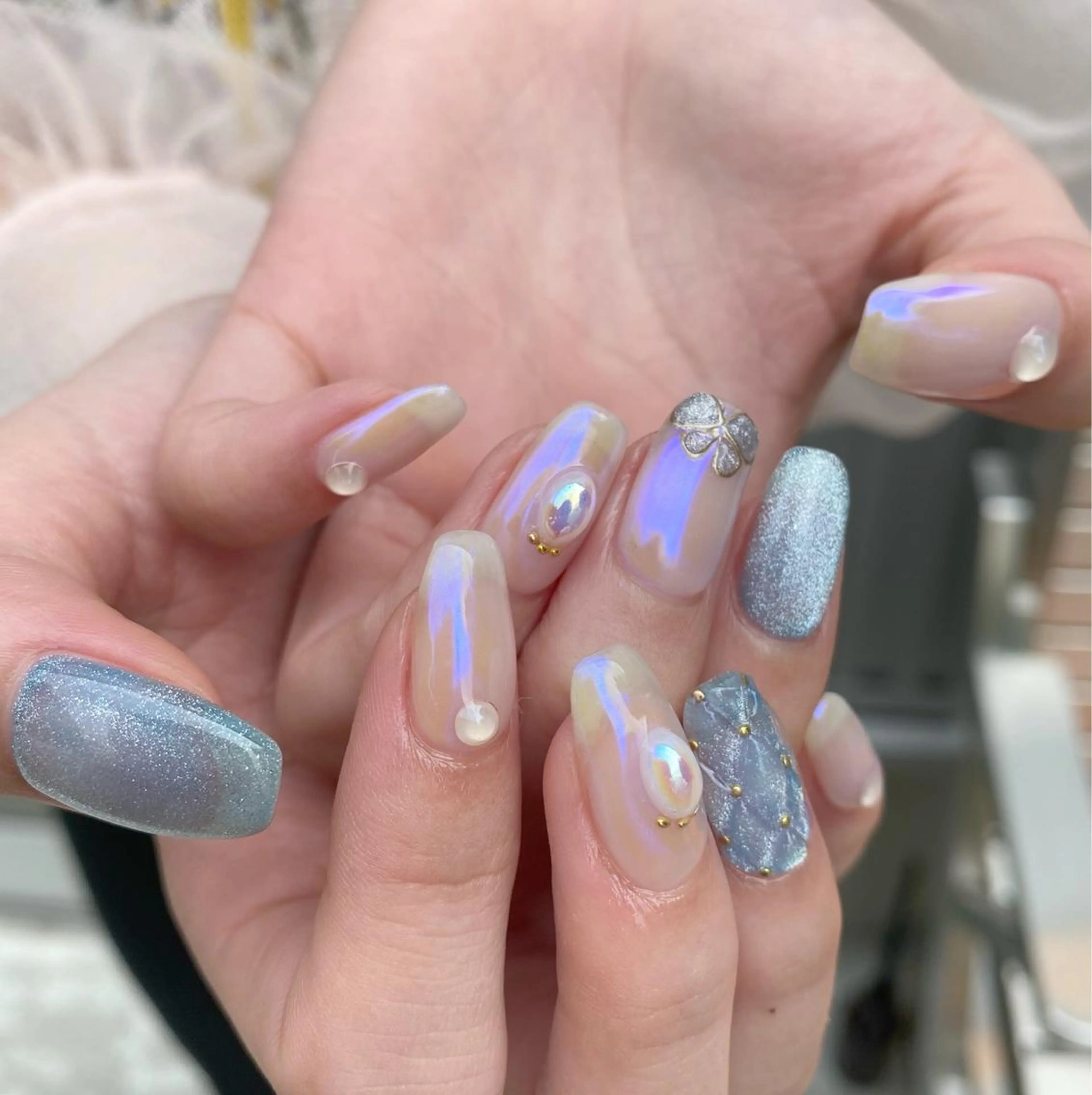 ネイル マグネットネイル 🌼大西洋子 laughl🌼のネイルデザイン