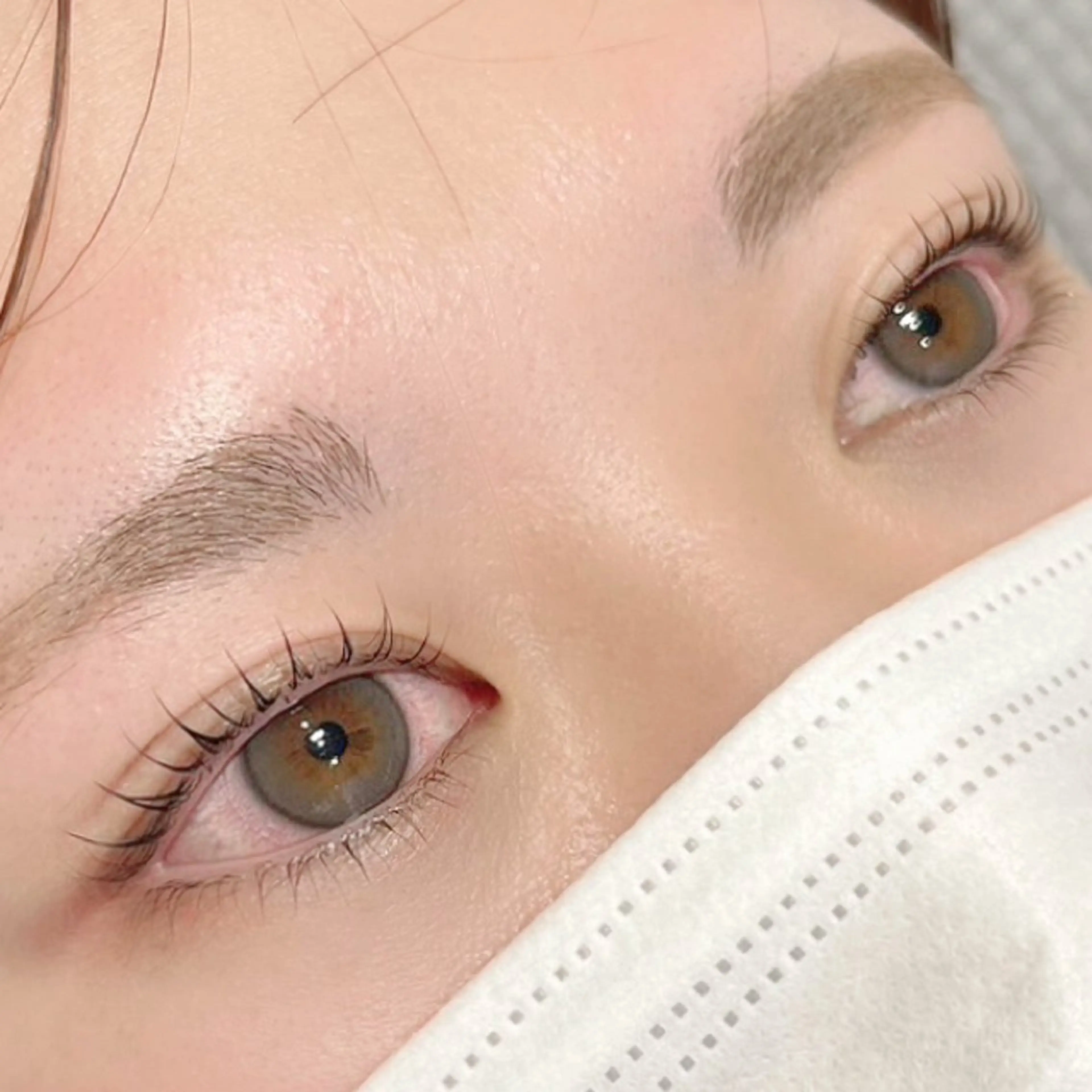 マツエク・マツパ 下まつげエクステ 一重×まつ毛パーマ Li-Fra YOKOのマツエク・マツパデザイン