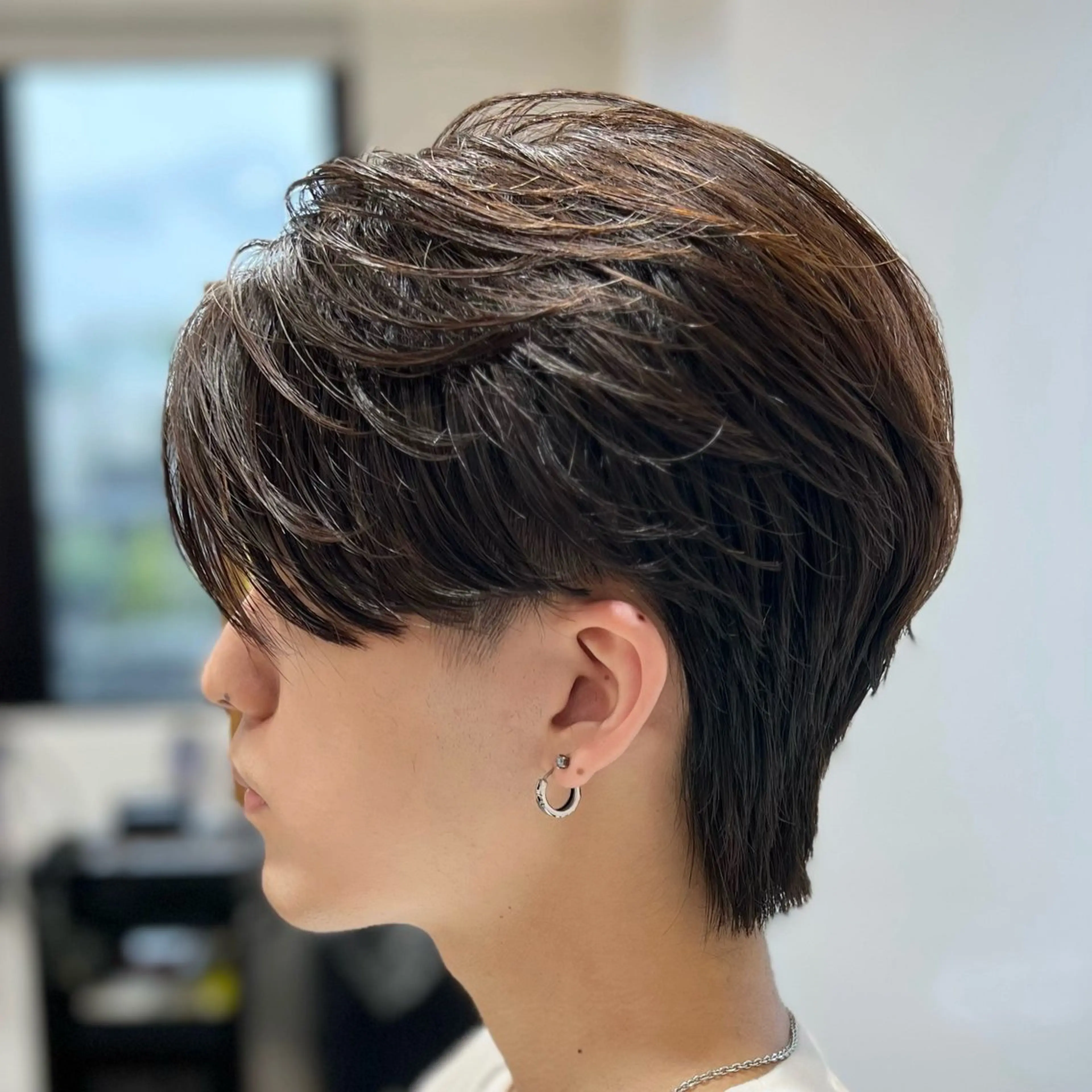 🌈お出かけ前に🌈【カット無し】メンズシャンプー➕スタイリング/大事なお出かけの前にバチッと決めましょう！の写真