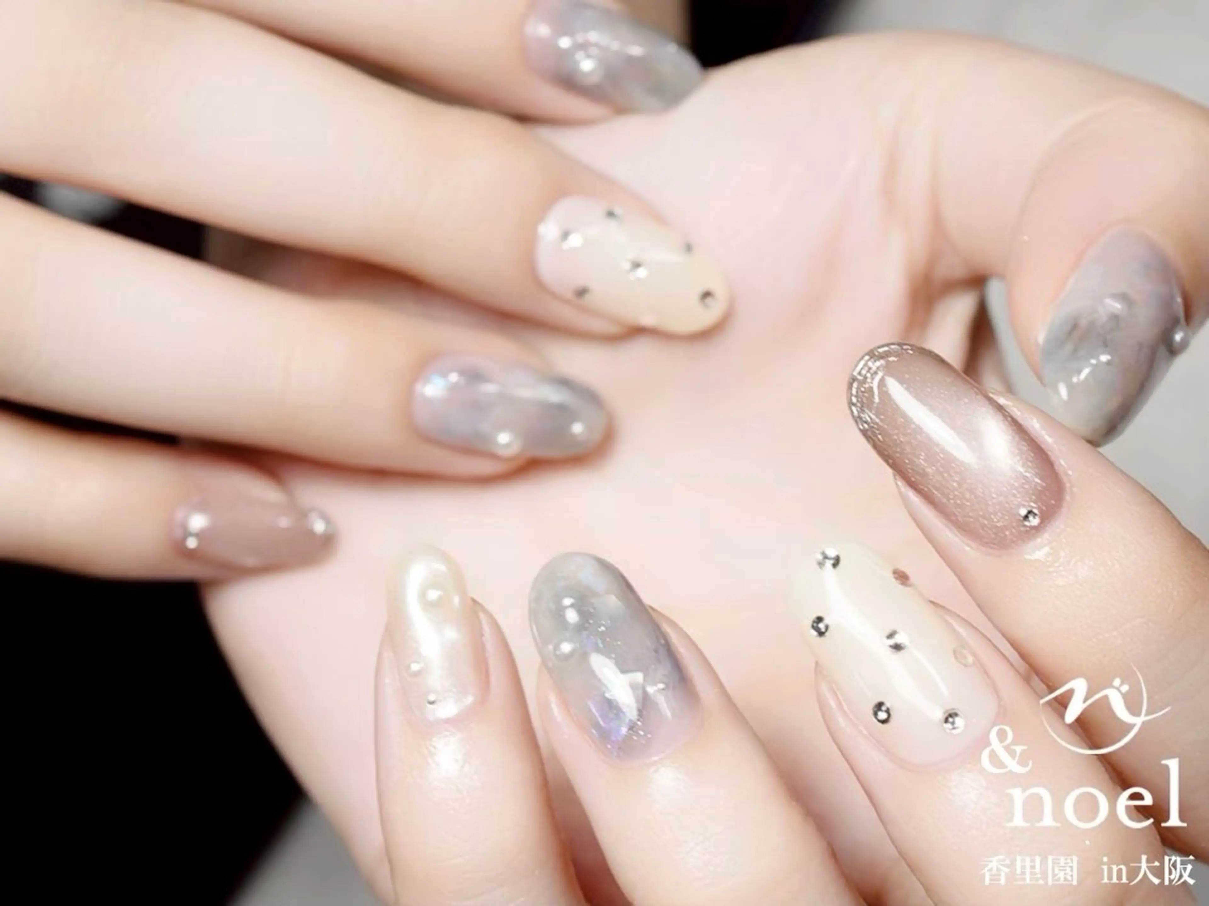 ネイル ハンドネイル Nailsalon  &Noel所属・もも 🍑のネイルデザイン