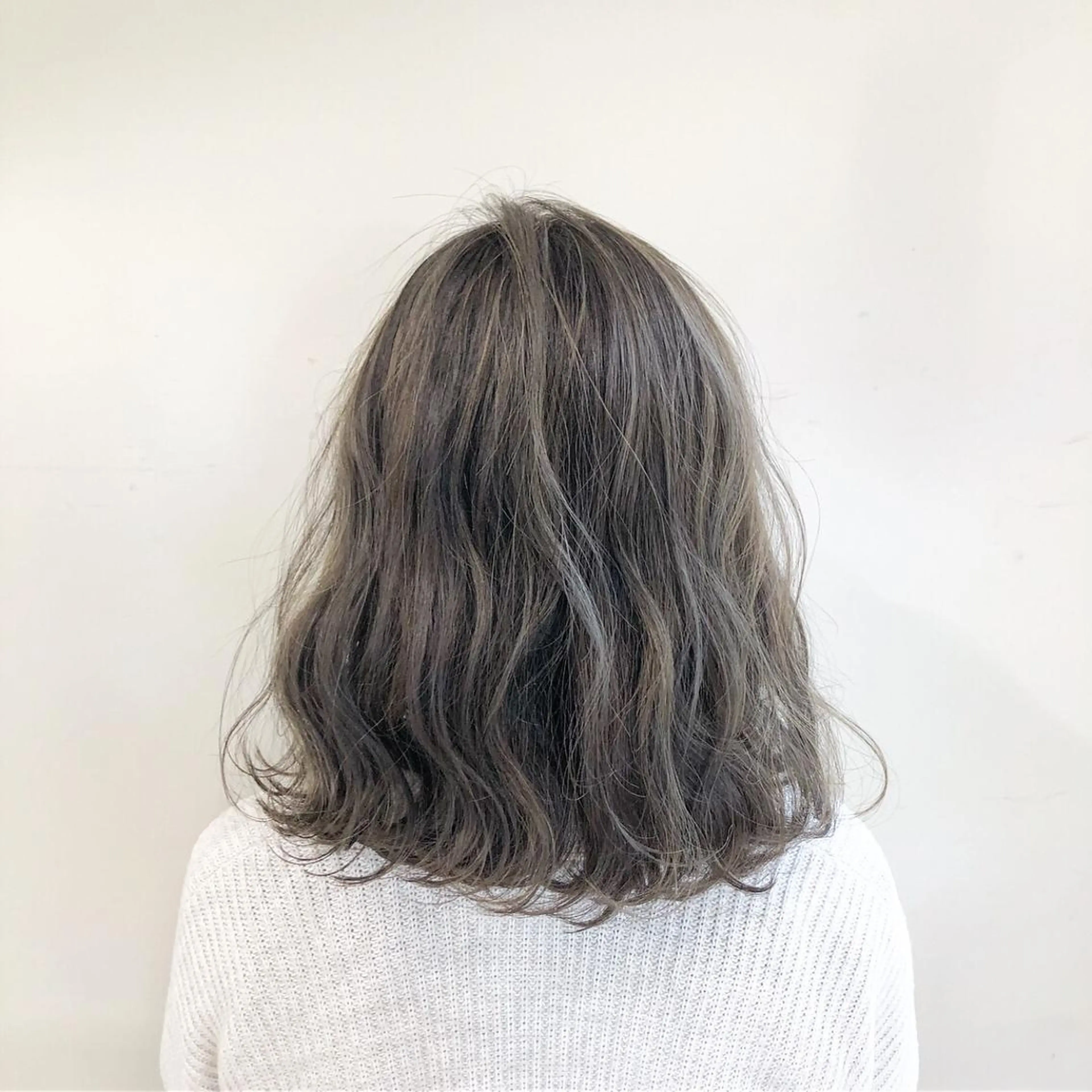 ミディアム 外国人風カラー ハイライト Eir-noah-【エイルノア】所属・Eir-noah- 代表naoyaのヘアスタイル