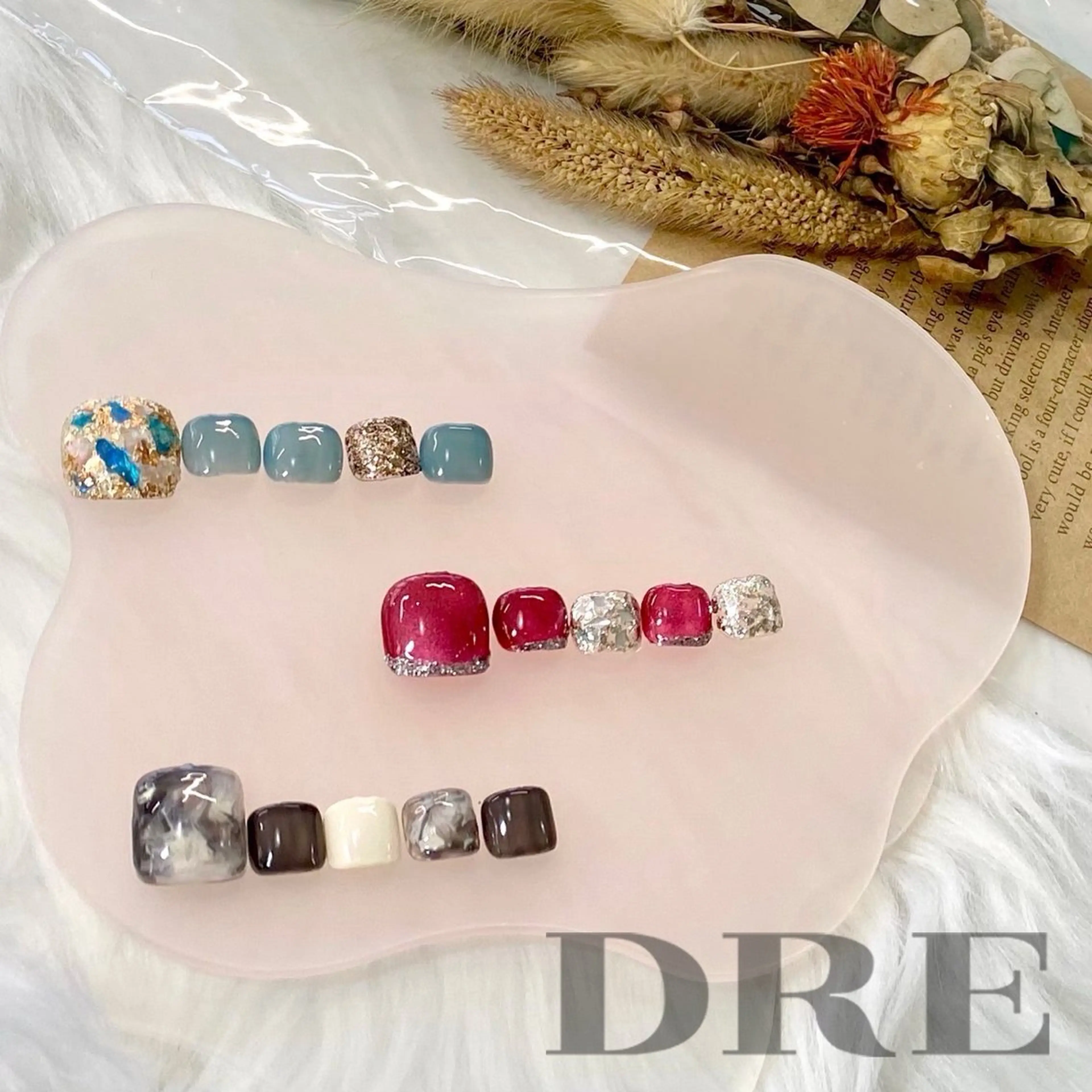 ネイル フットネイル フットネイル salonDRE AZUSAのネイルデザイン