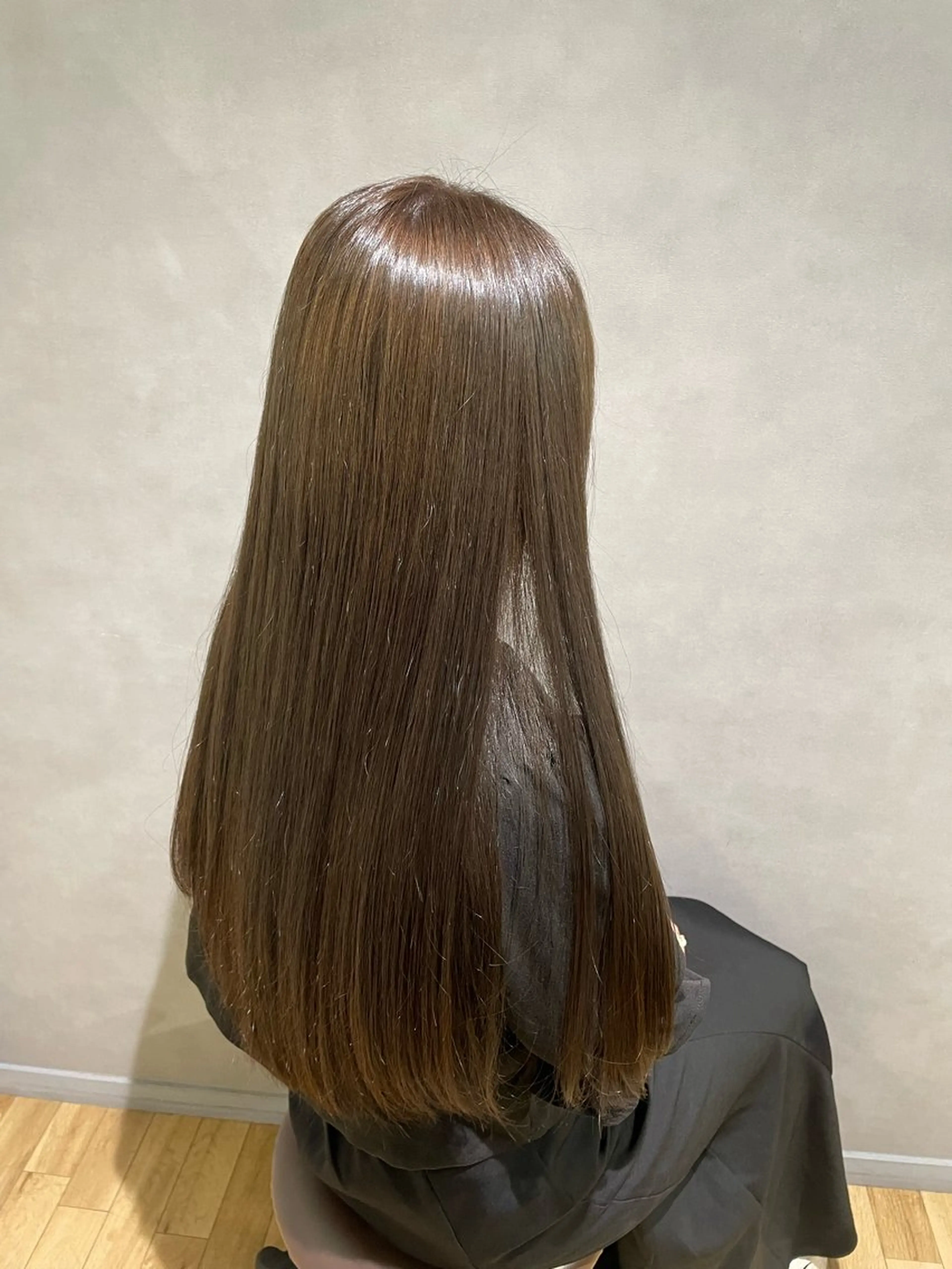 カラー ヘアカラー 江田 彩那のヘアスタイル