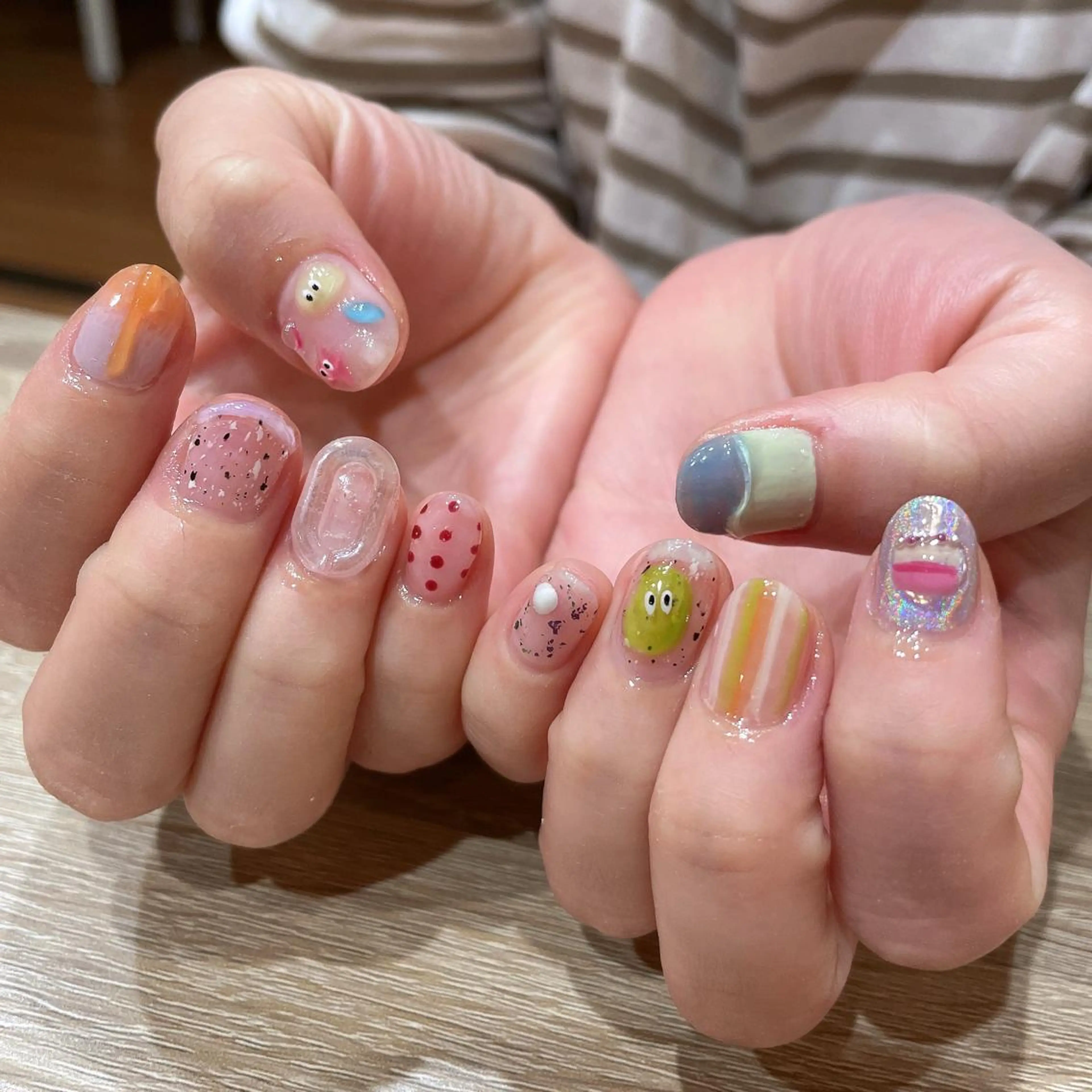 ネイル 韓国ネイル 持ち込み liberté所属・liberté🫧 新小岩のネイルデザイン