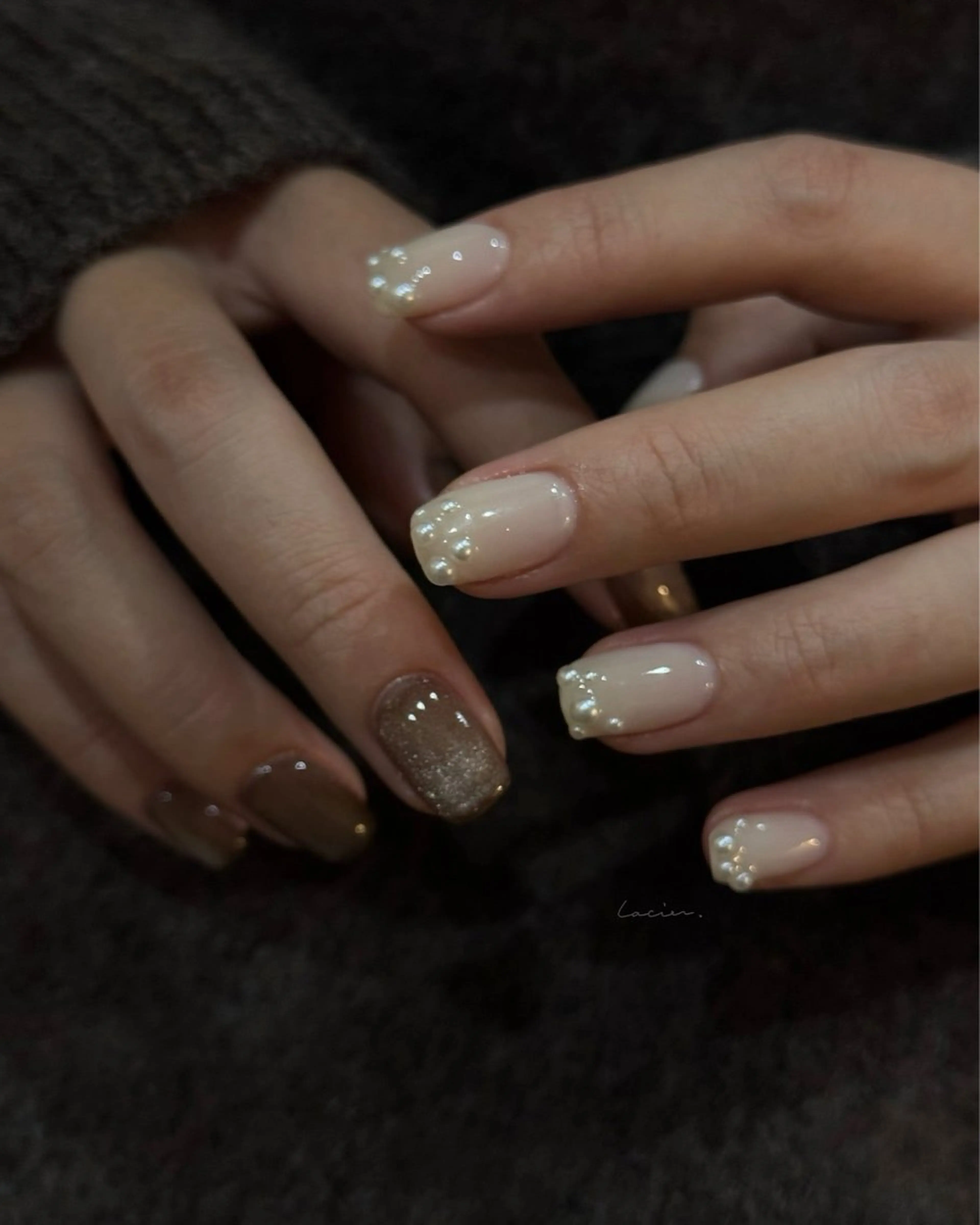 ネイル ハンドネイル lacier nailのネイルデザイン