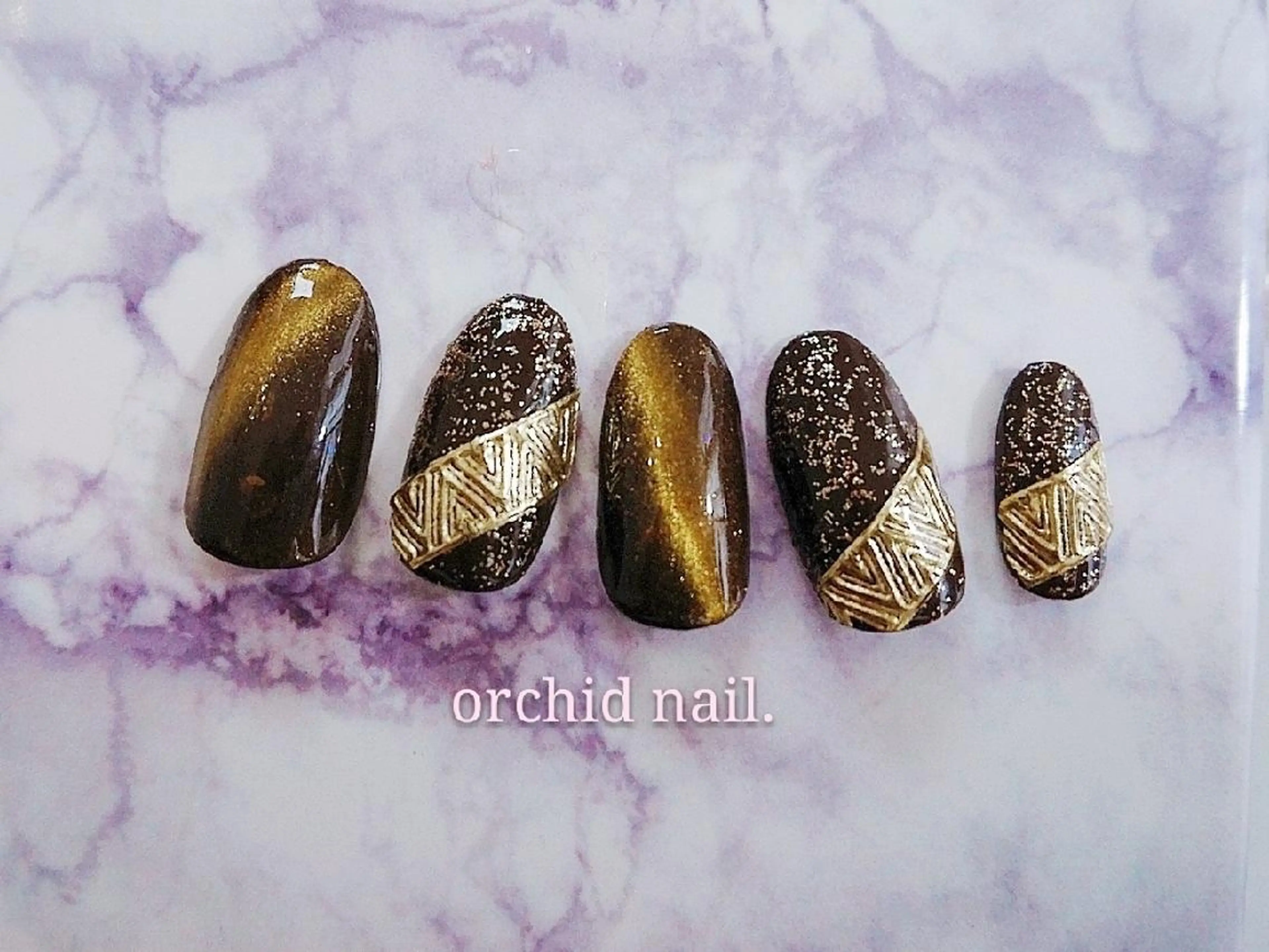 ネイル orchid ♡オーキッドのネイルデザイン