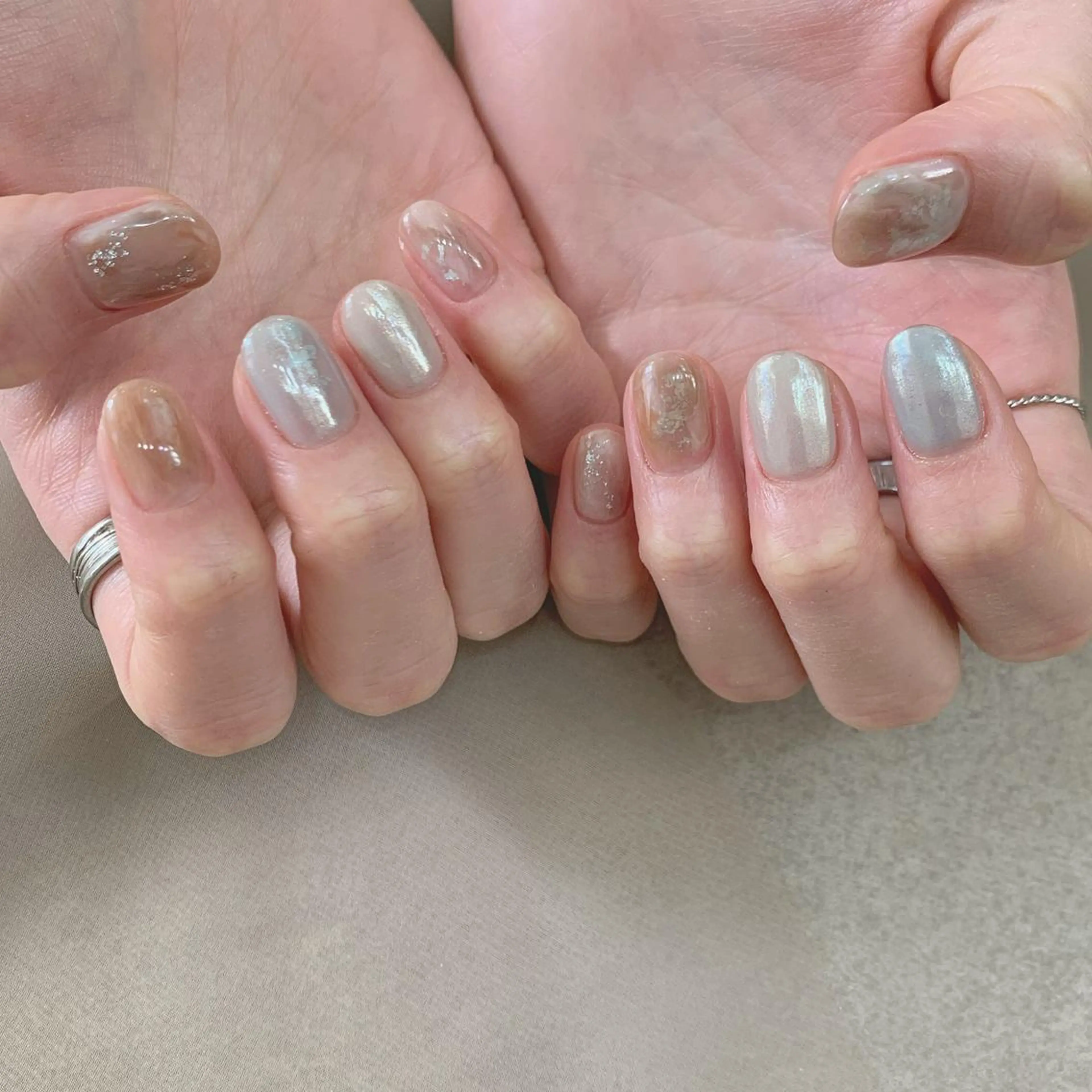 ネイル ハンドネイル nailsalon makoto所属・新宿ニュアンスネイル makotoのネイルデザイン