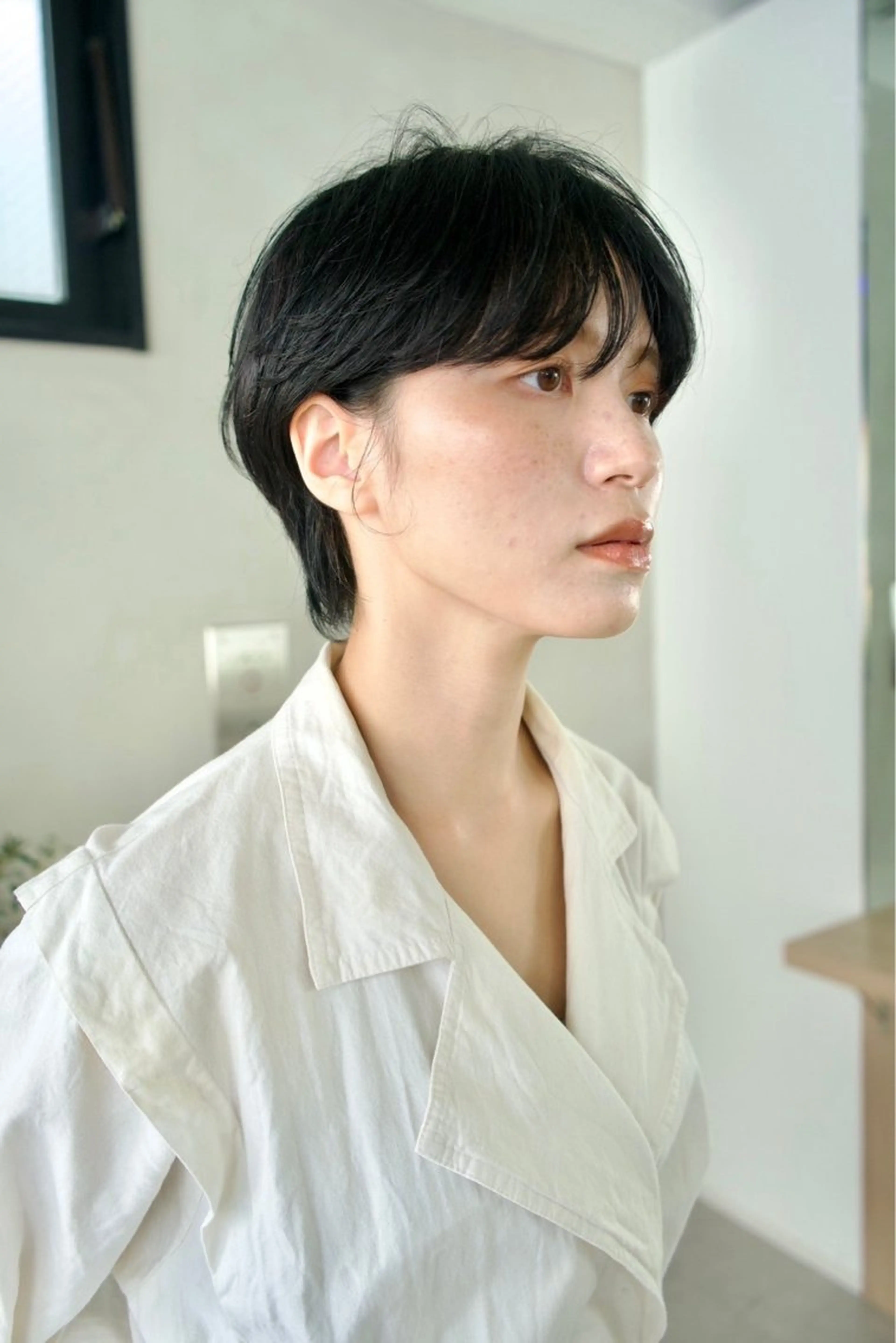 ショート 頭皮につけないカラー /白髪ぼかし/実加永のヘアスタイル