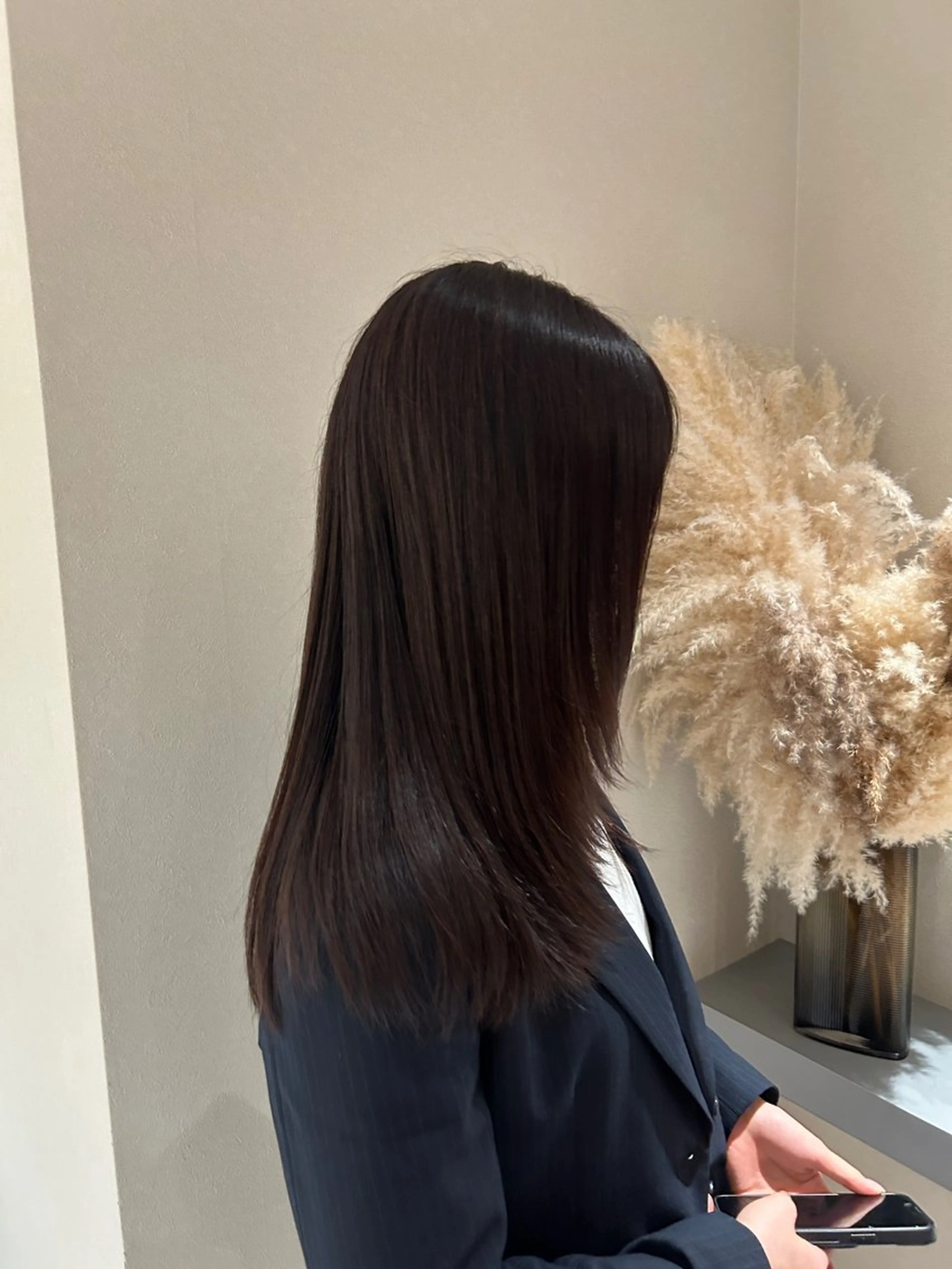 セミロング ヘアカラー 木村 那奈のヘアスタイル