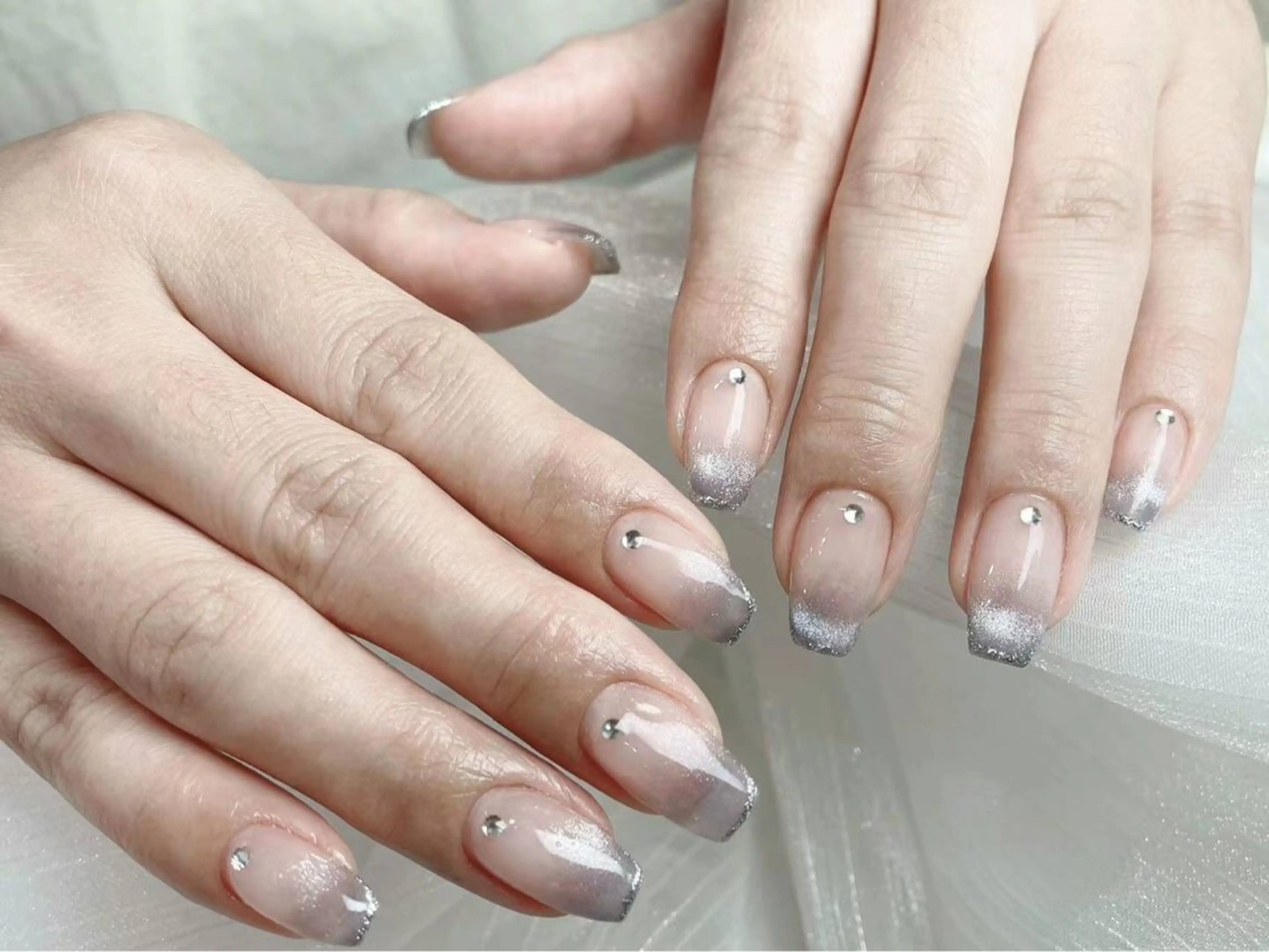 ネイル アートネイル フラワーネイル フットネイル ジェルネイル マグネットネイル Babarla　Nail　Salon所属・babarla Nailのネイルデザイン