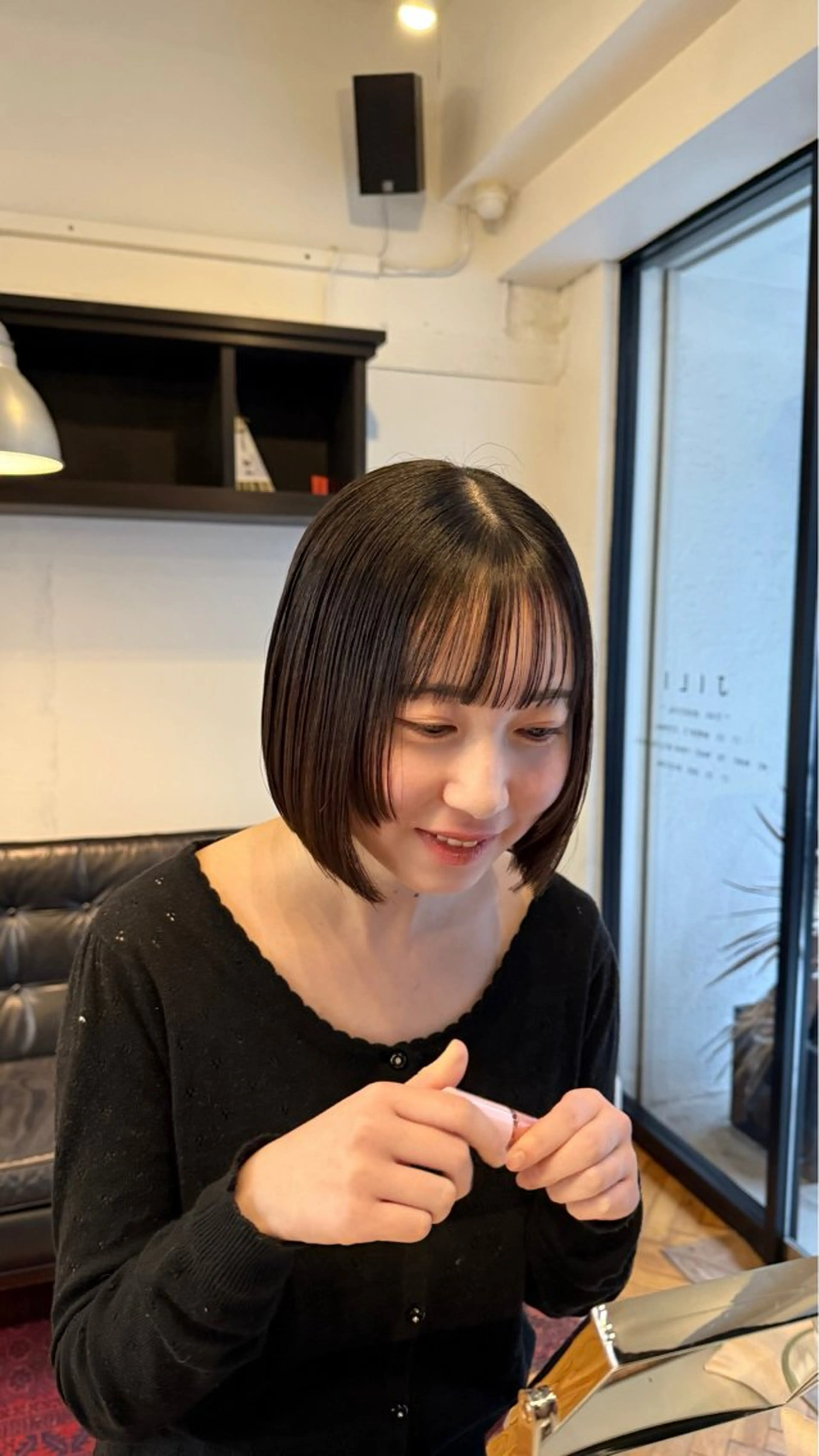 ヒグチ マユのヘアスタイル