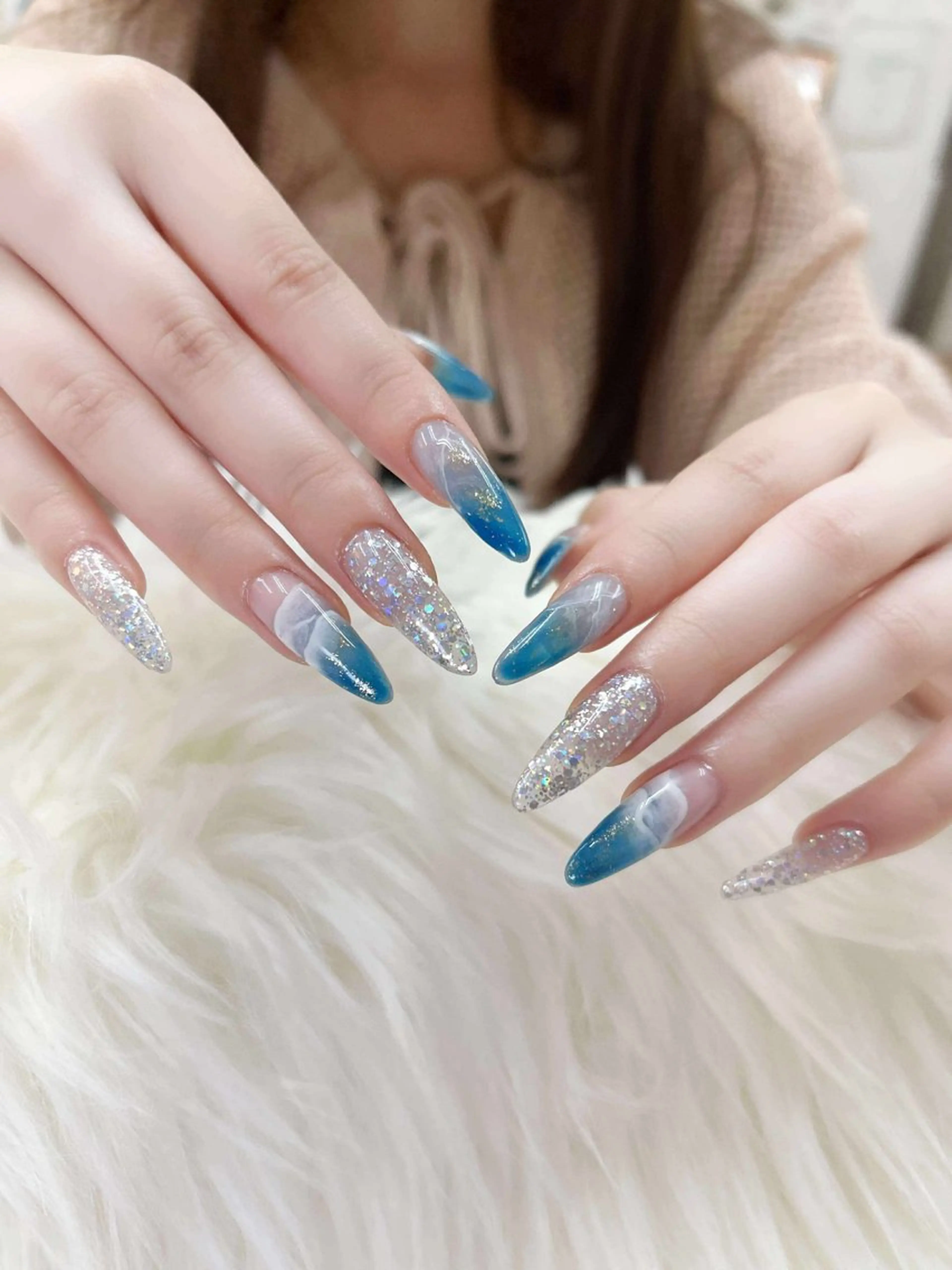 ネイル ハンドネイル ハンドケア Hara Nail 【パラジェル使用】のネイルデザイン