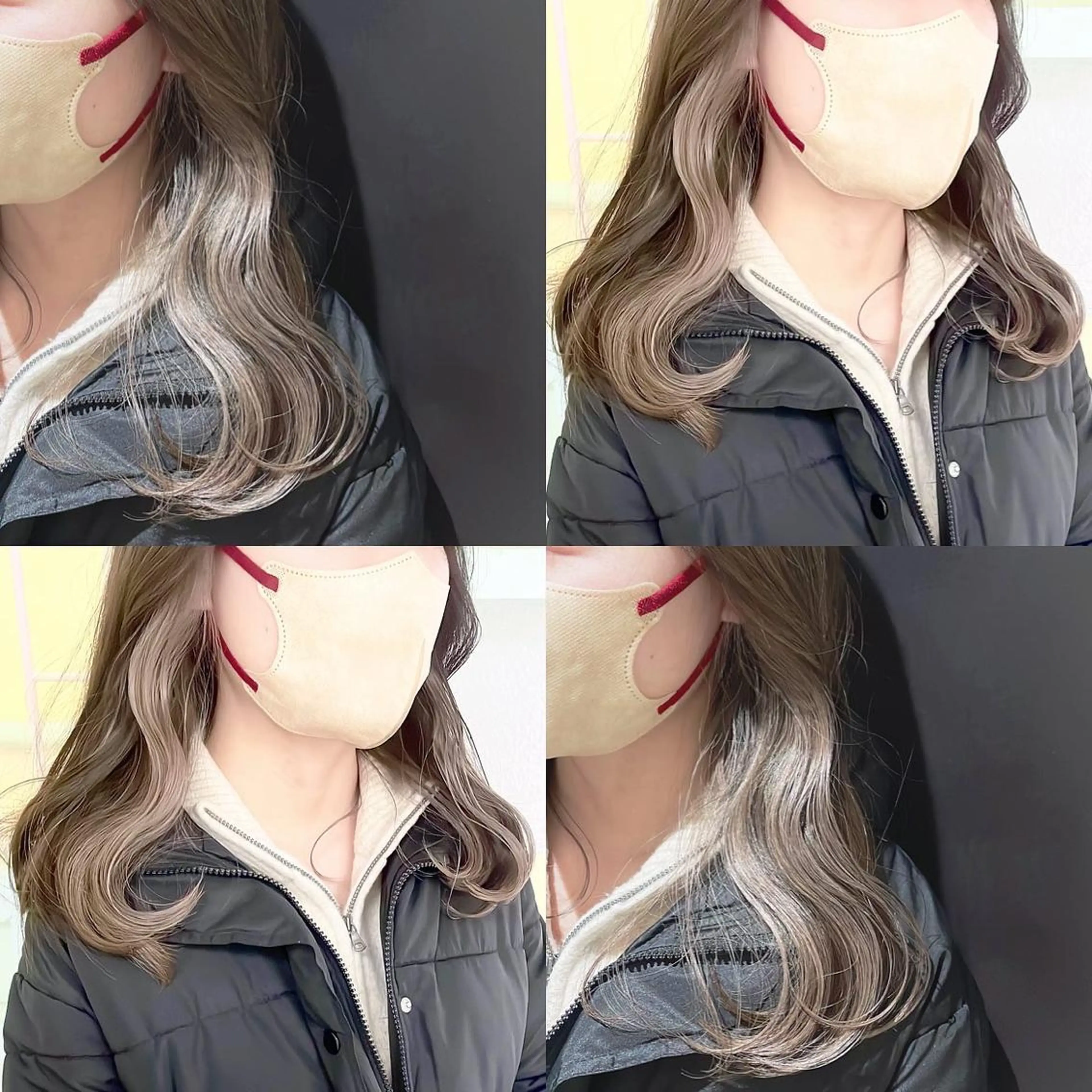 カラー ヘアカラー トリートメント 渋谷:インナーカラー ／🍒エリカ🍒のヘアスタイル