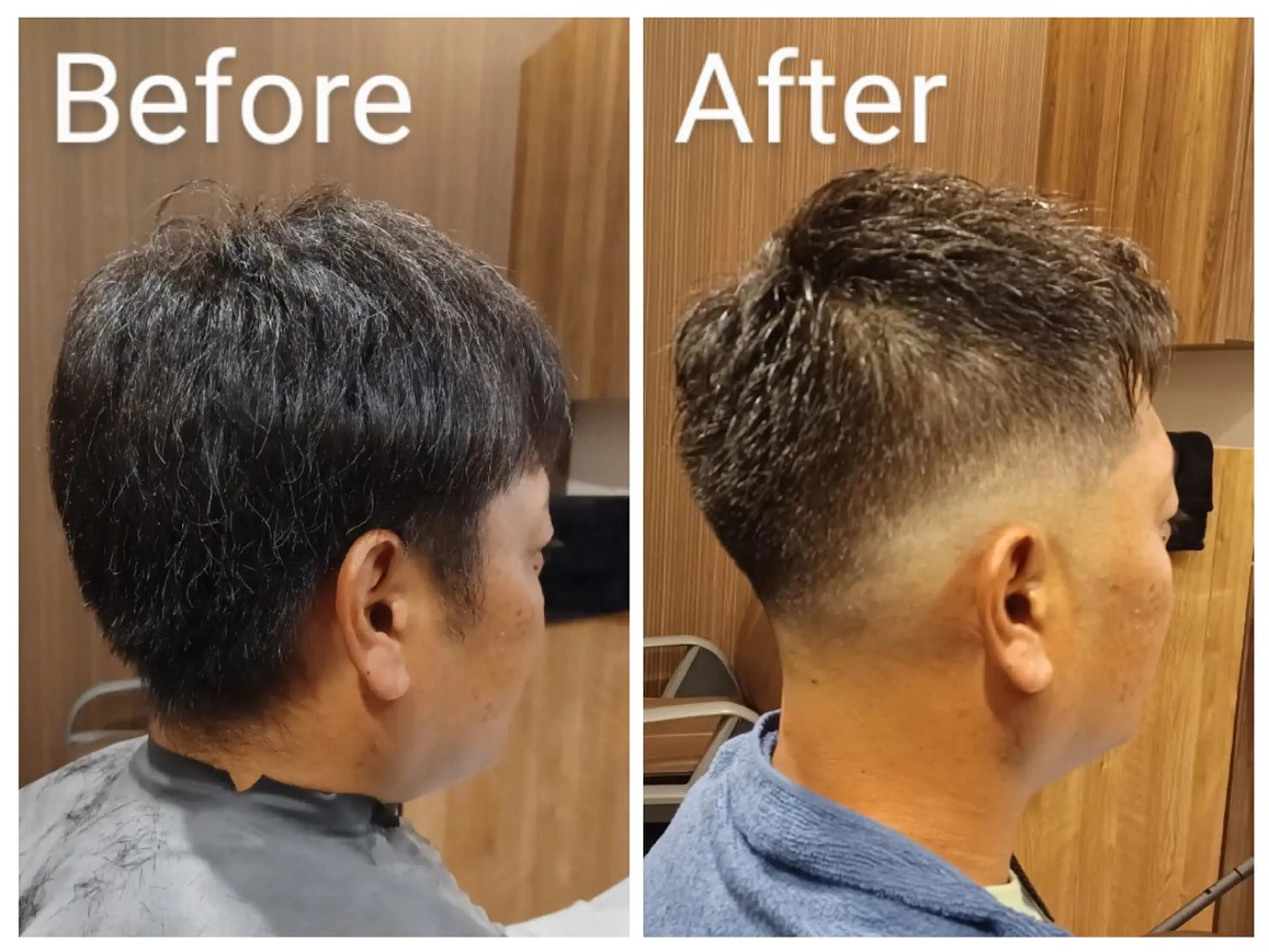 メンズ ショート BARBER 　STAG所属・BARBERSTAG 上拂恭平のヘアスタイル