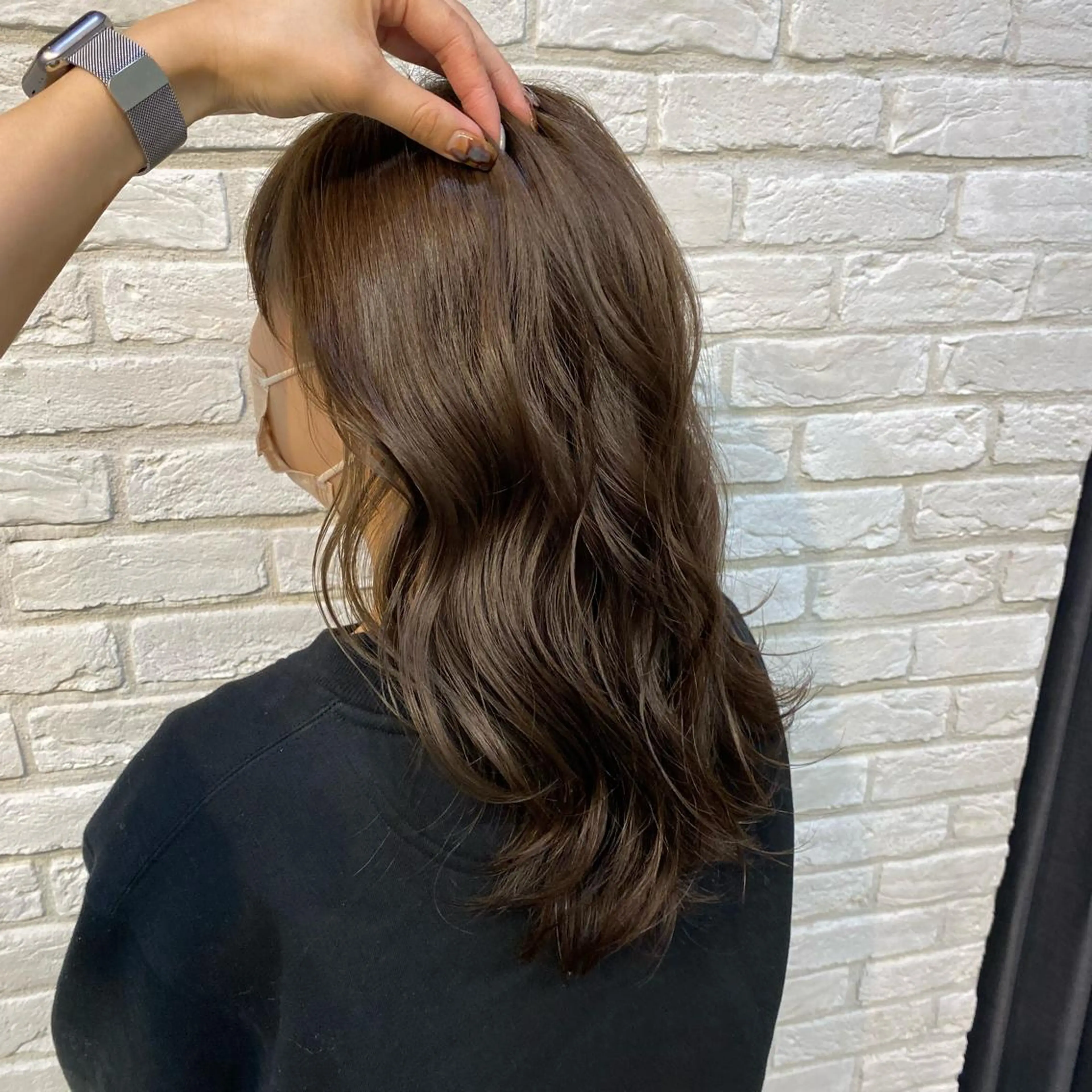 ミディアム 髪質改善 トリートメント ココロ☀️ CLUTCH天王寺店のヘアスタイル