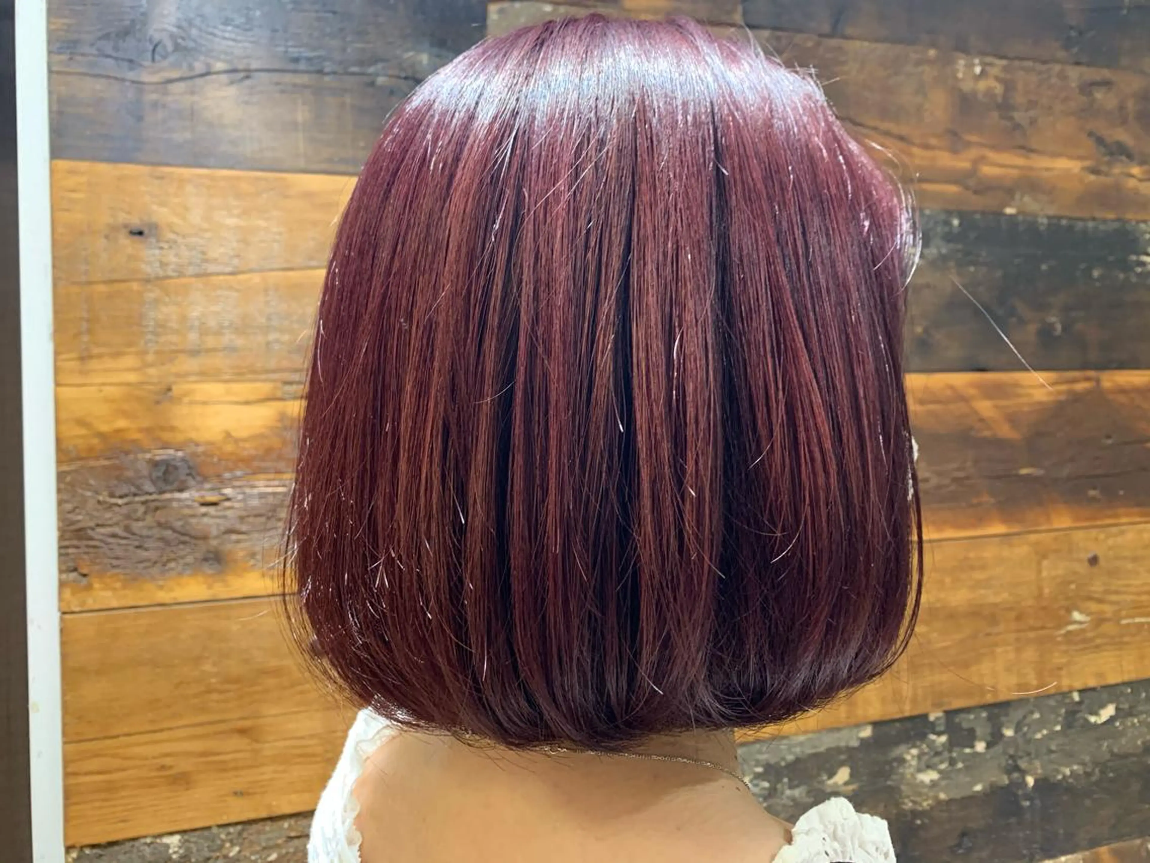 ショート パープルカラー SOYON 🤍CHIZU🤍.のヘアスタイル