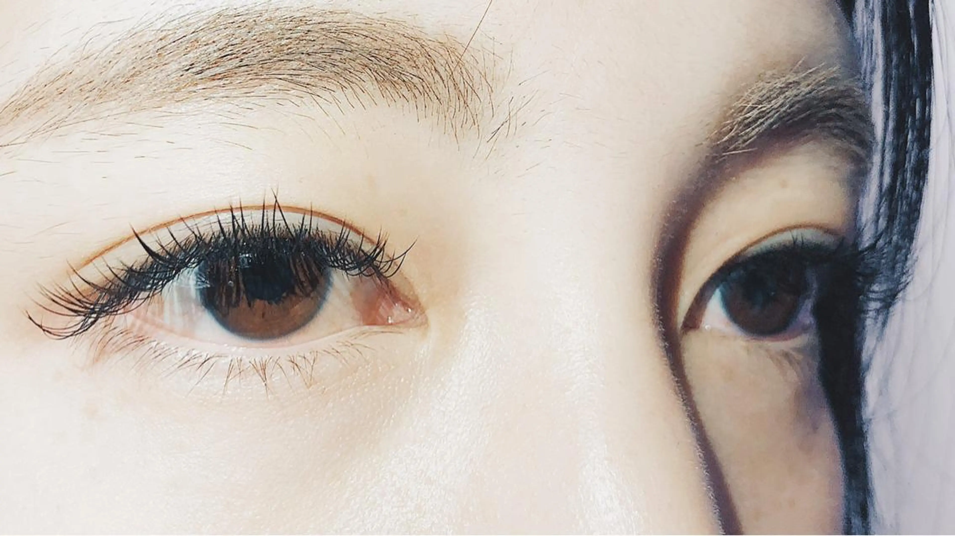 マツエク・マツパ ﾎｯﾄﾍﾟｯﾊﾟｰ に移行中【かな】のヘアスタイル