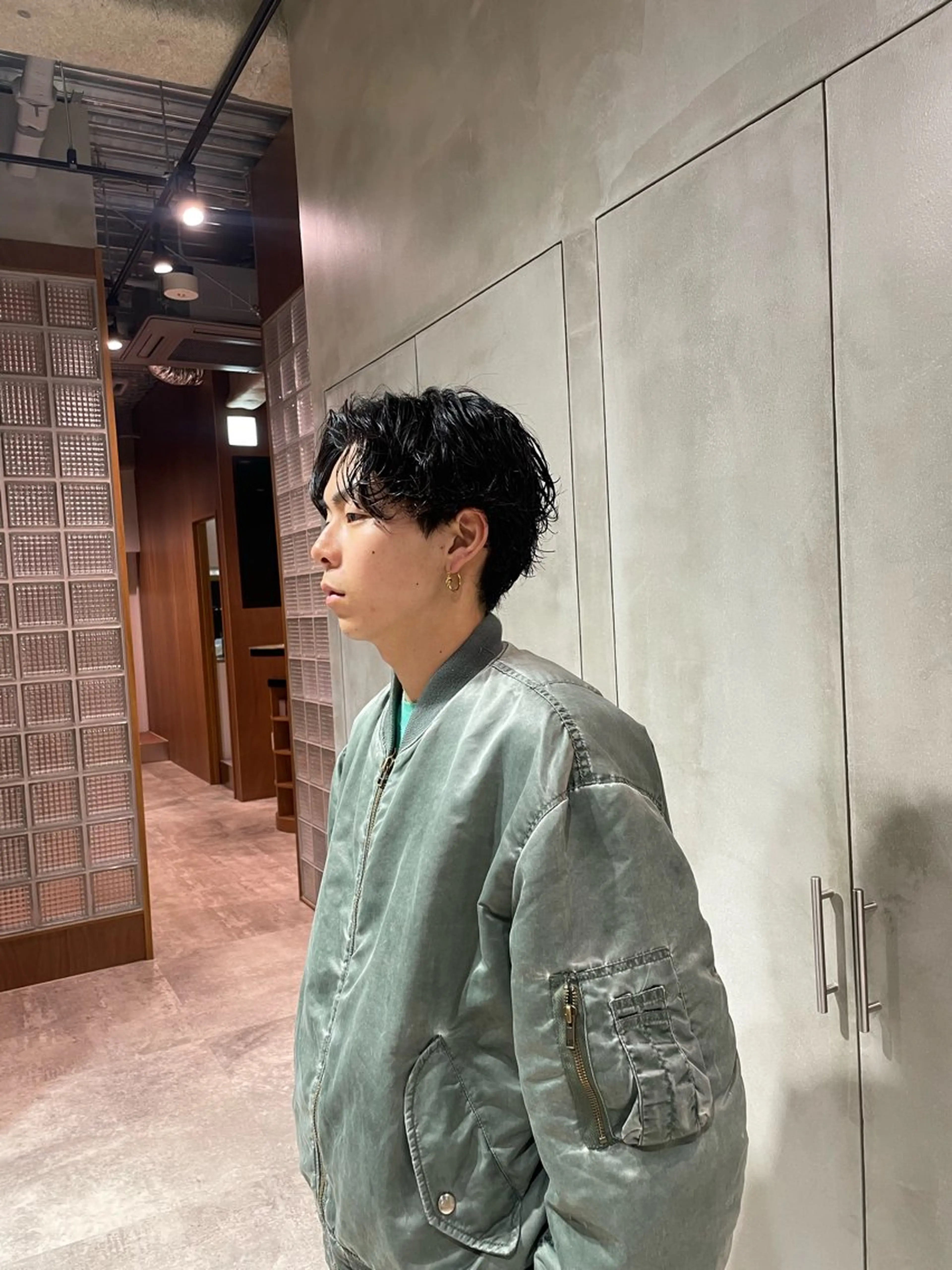 ショート カット パーマ 渡邉 和喜のヘアスタイル