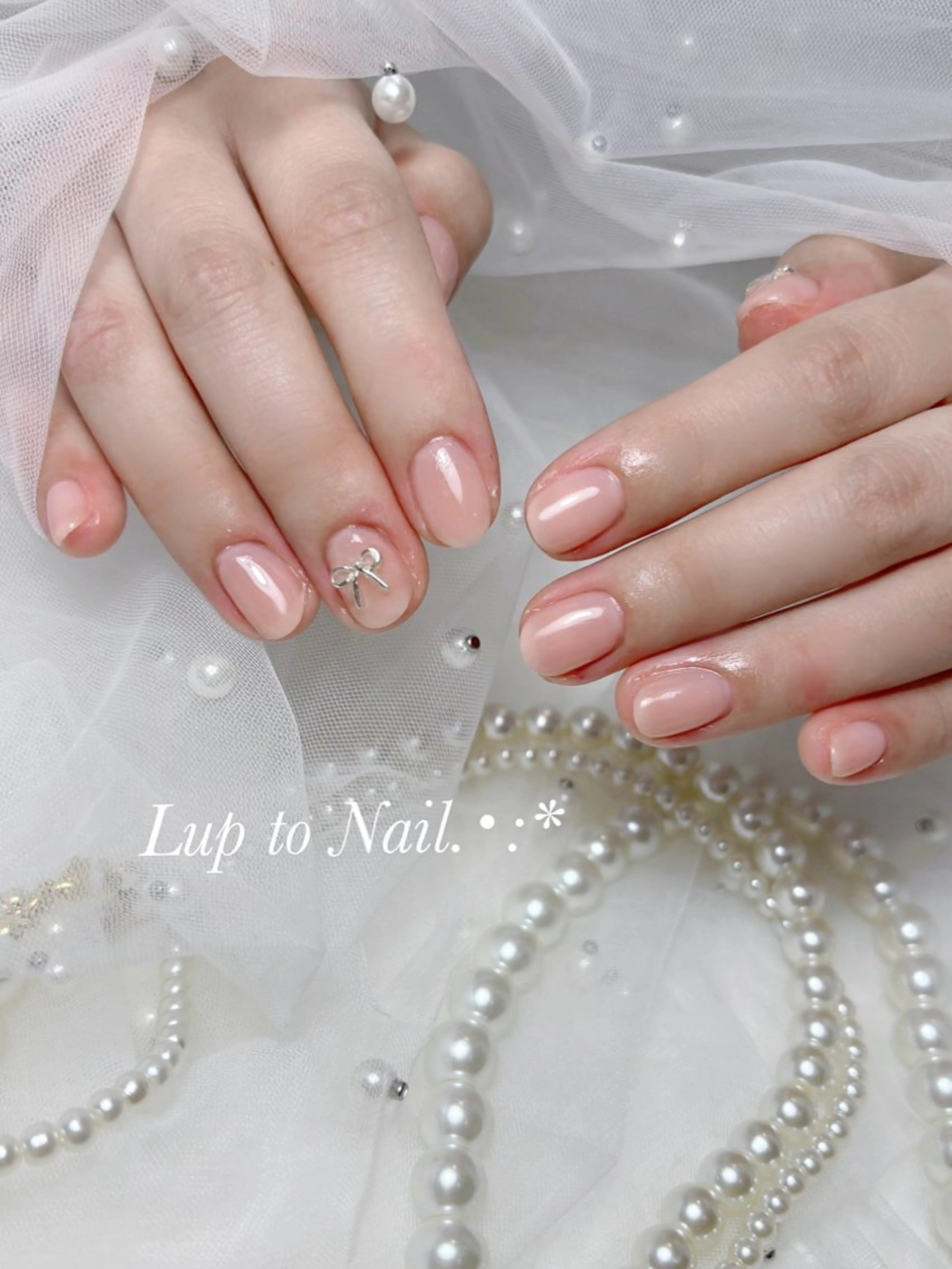 ネイル 春ネイル Lupto　Nail 【リップトゥネイル】のネイルデザイン