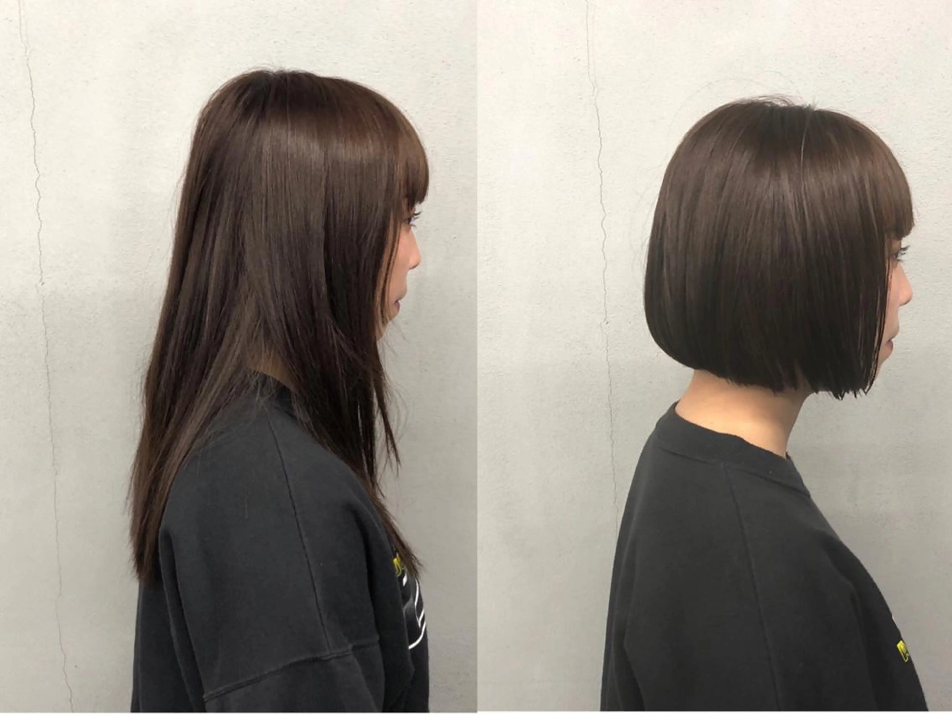 ショート ボブ カット トリートメント ボブ/ショート/ 白髪染め/メンズ葛西のヘアスタイル