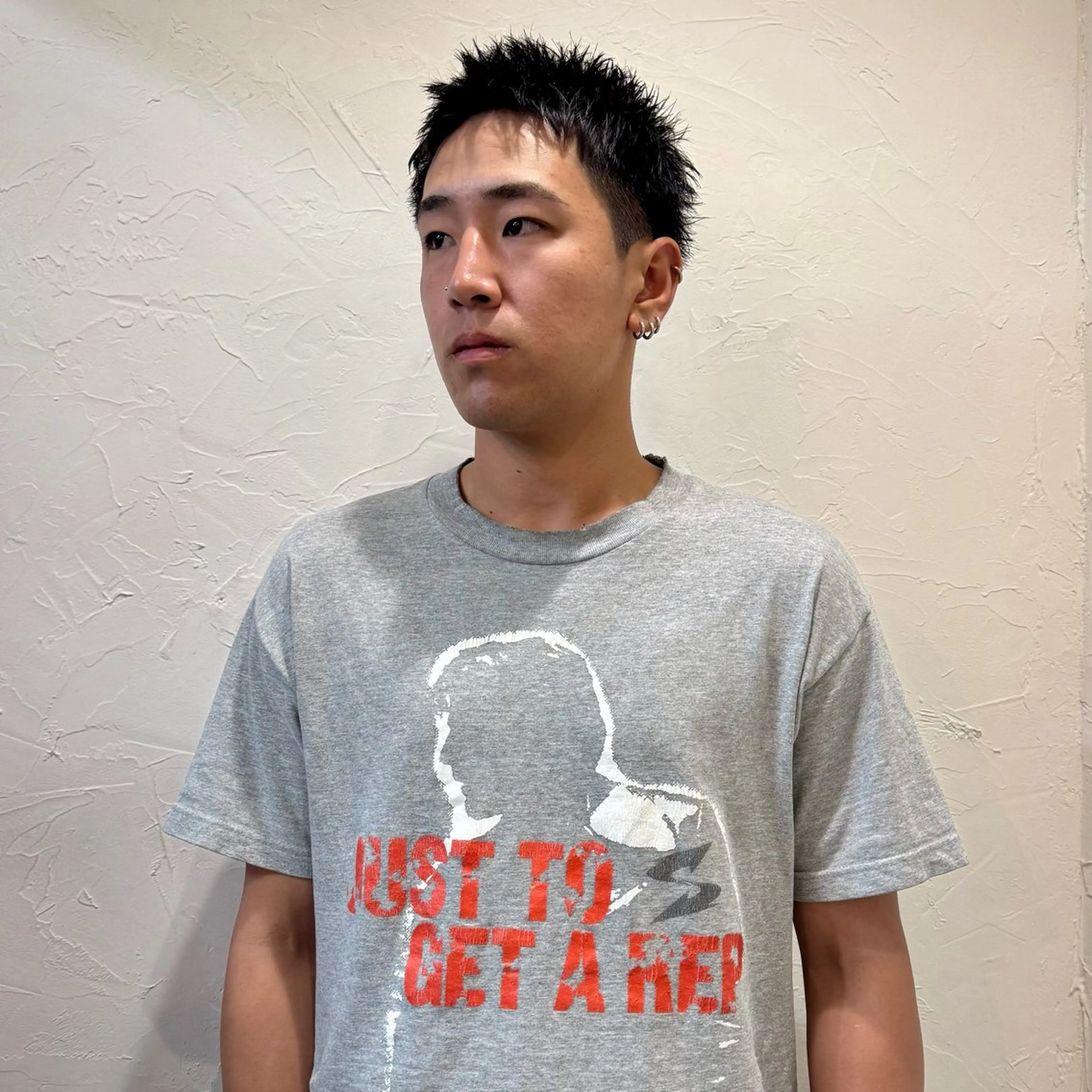 ショート メンズ アップバング メンズ就活ヘア メンズパーマ メンズショート スパイキーショート カット ヘアセット 【池袋/スパイキー ショート】ⓝⓘⓜⓤのヘアスタイル