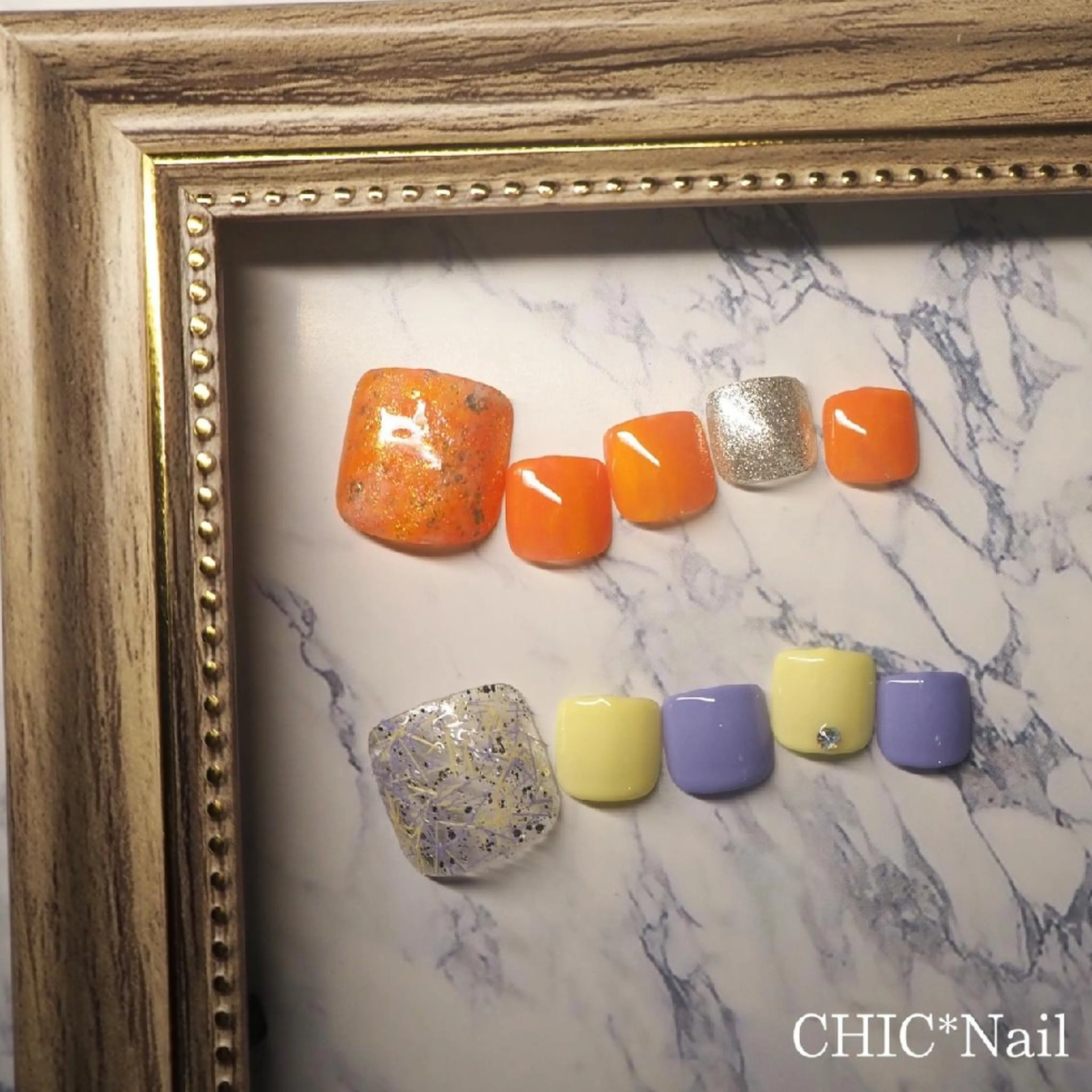 ネイル フットネイル Chic. nailのネイルデザイン