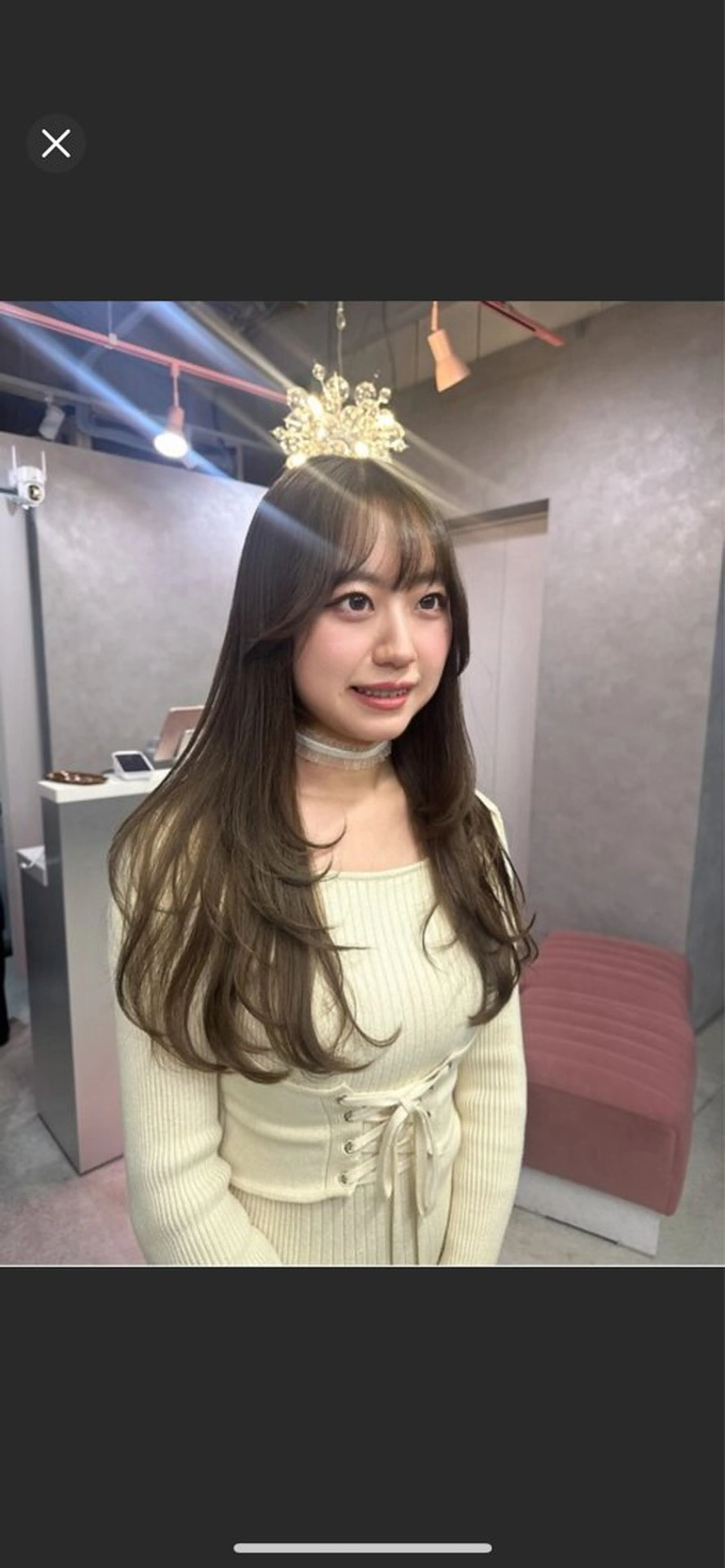 ロング ｊｏｕｅｒｍ所属・透明感/グレージュ /韓国レイヤー🪽のヘアスタイル