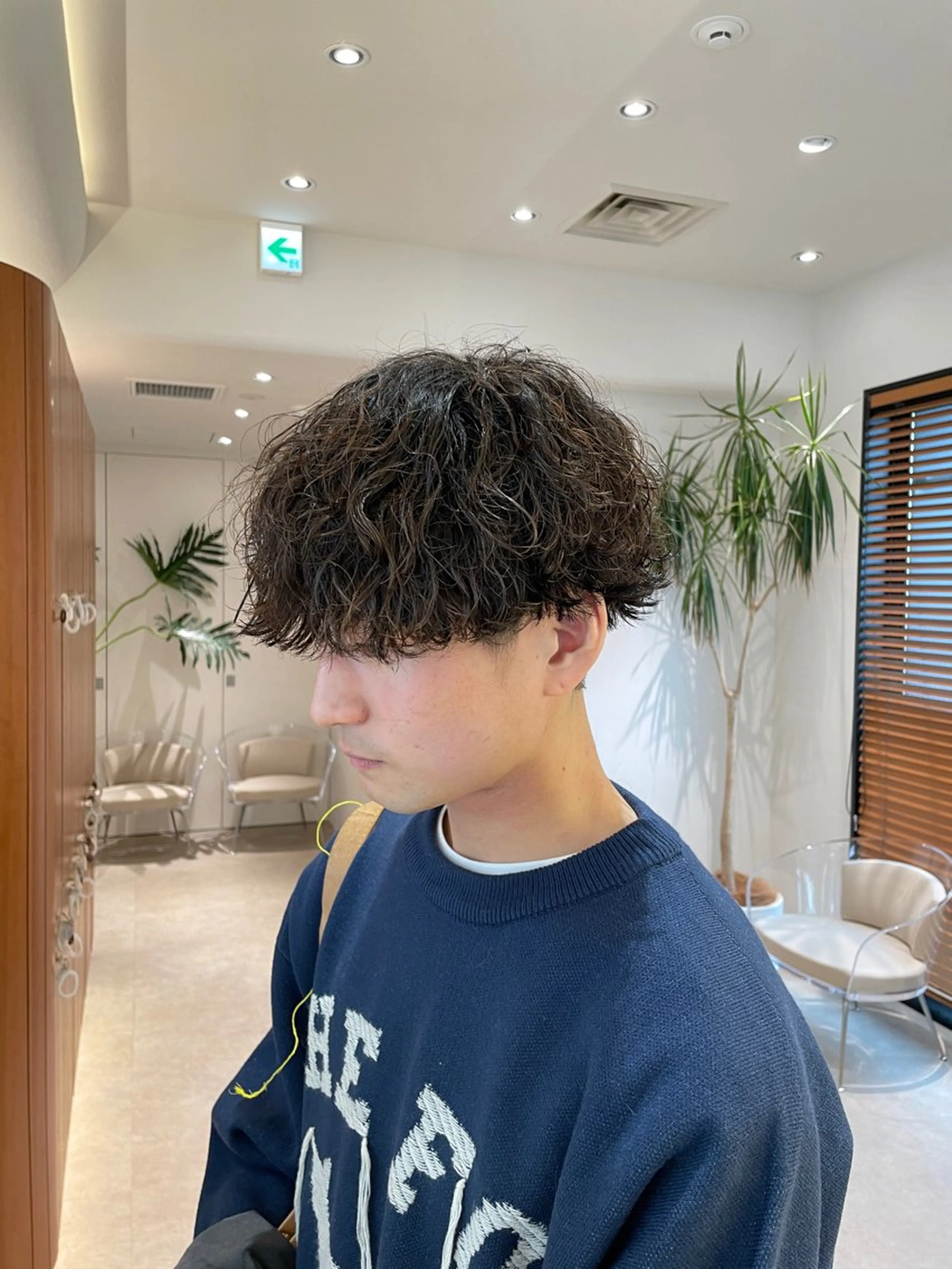 メンズ 渋谷ボブ/レイヤー ボブ田中航平のヘアスタイル