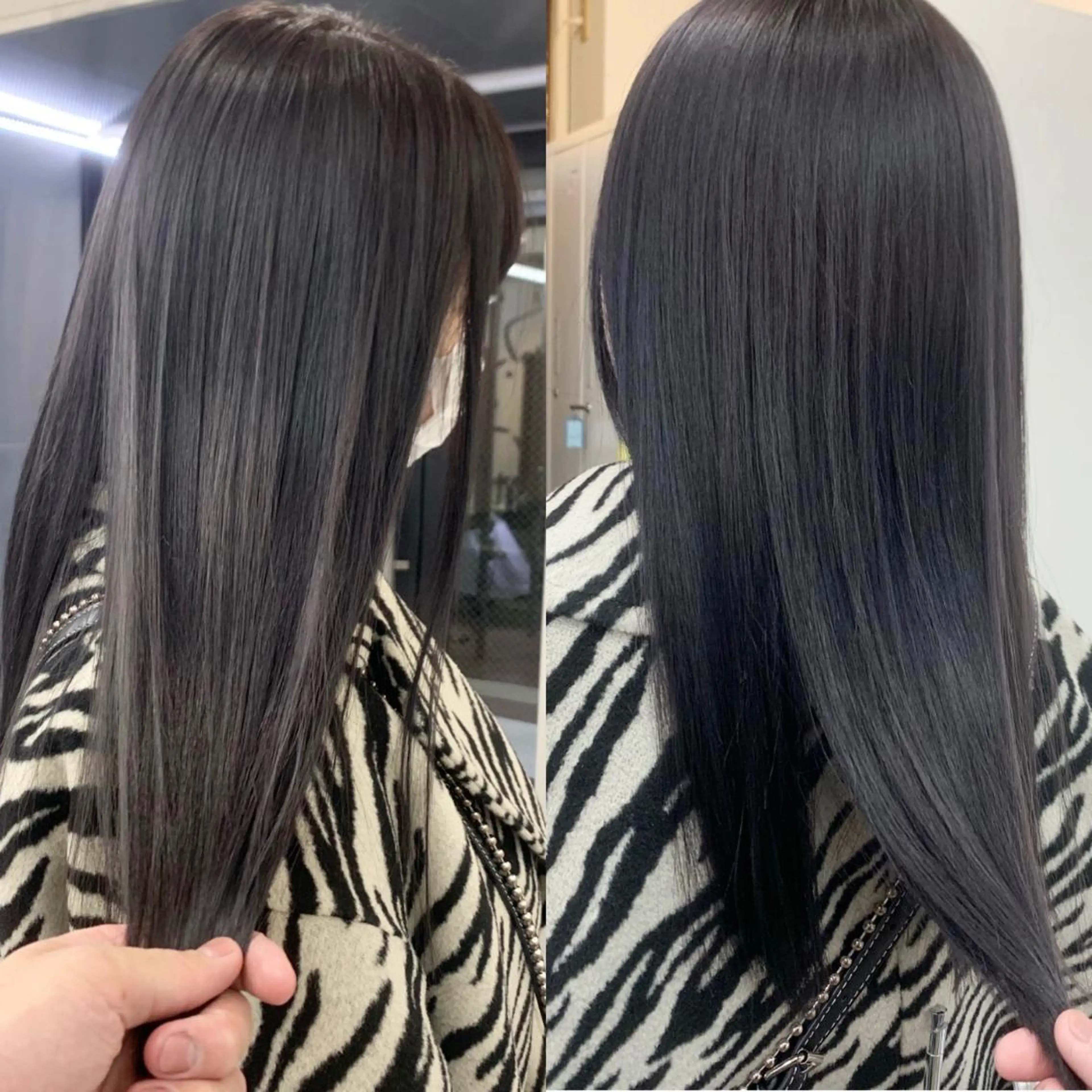 ロング カラー ヘアアレンジ ハイトーン/美髪矯正 🍃大江拓実のヘアスタイル