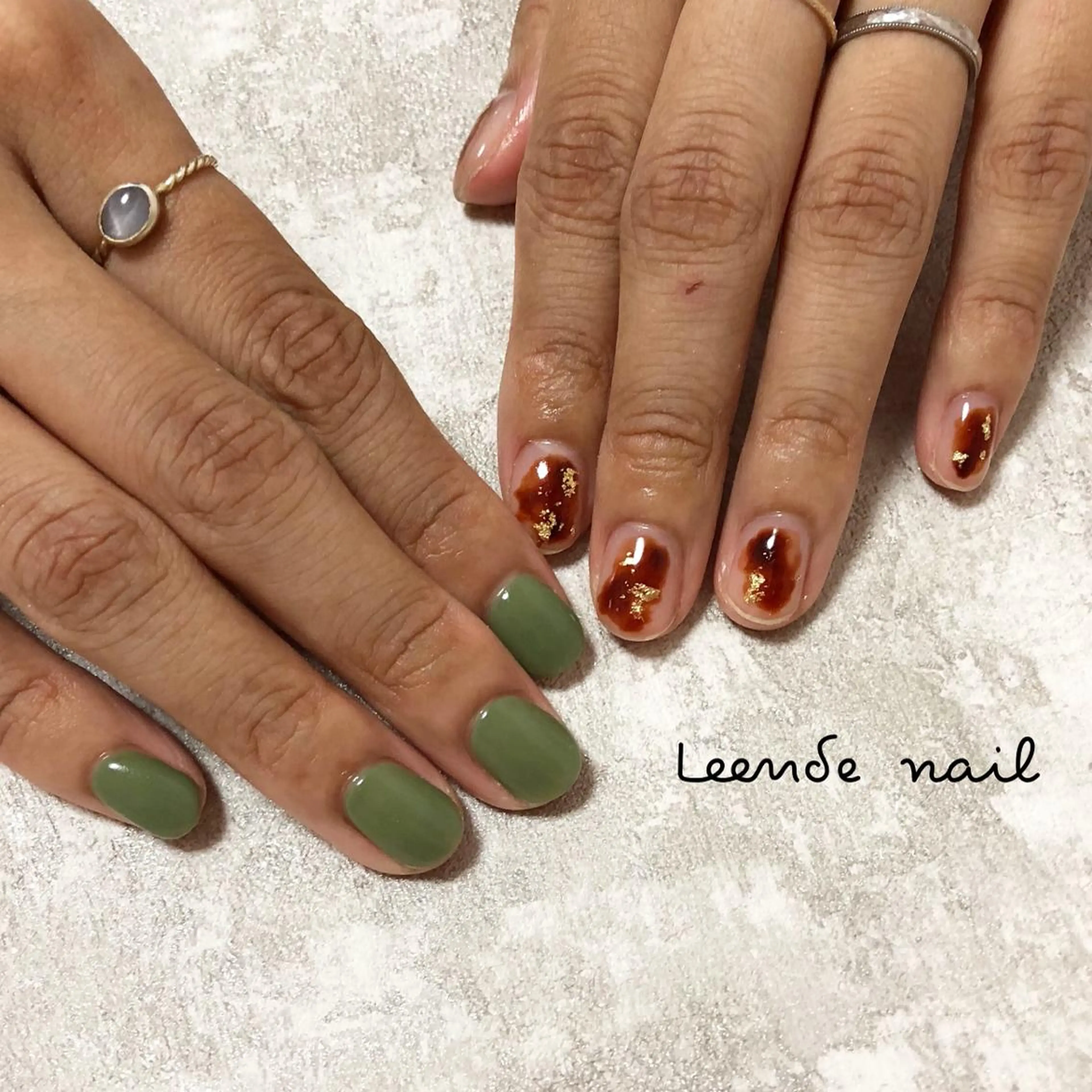 【新規】片手ニュアンス／片手ワンカラーの写真