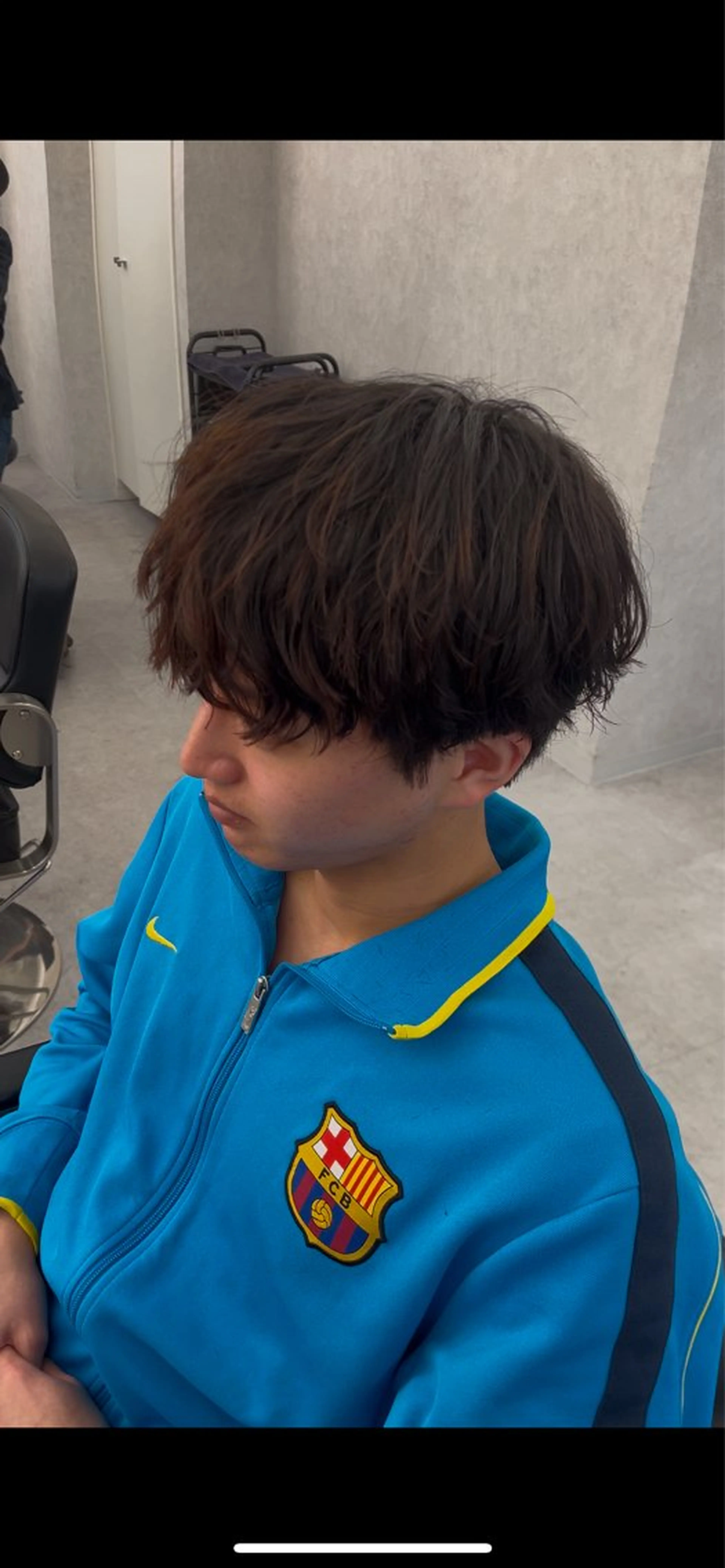 パーマ ヘアアレンジ メンズ メンズパーマ 齊藤 大地のヘアスタイル