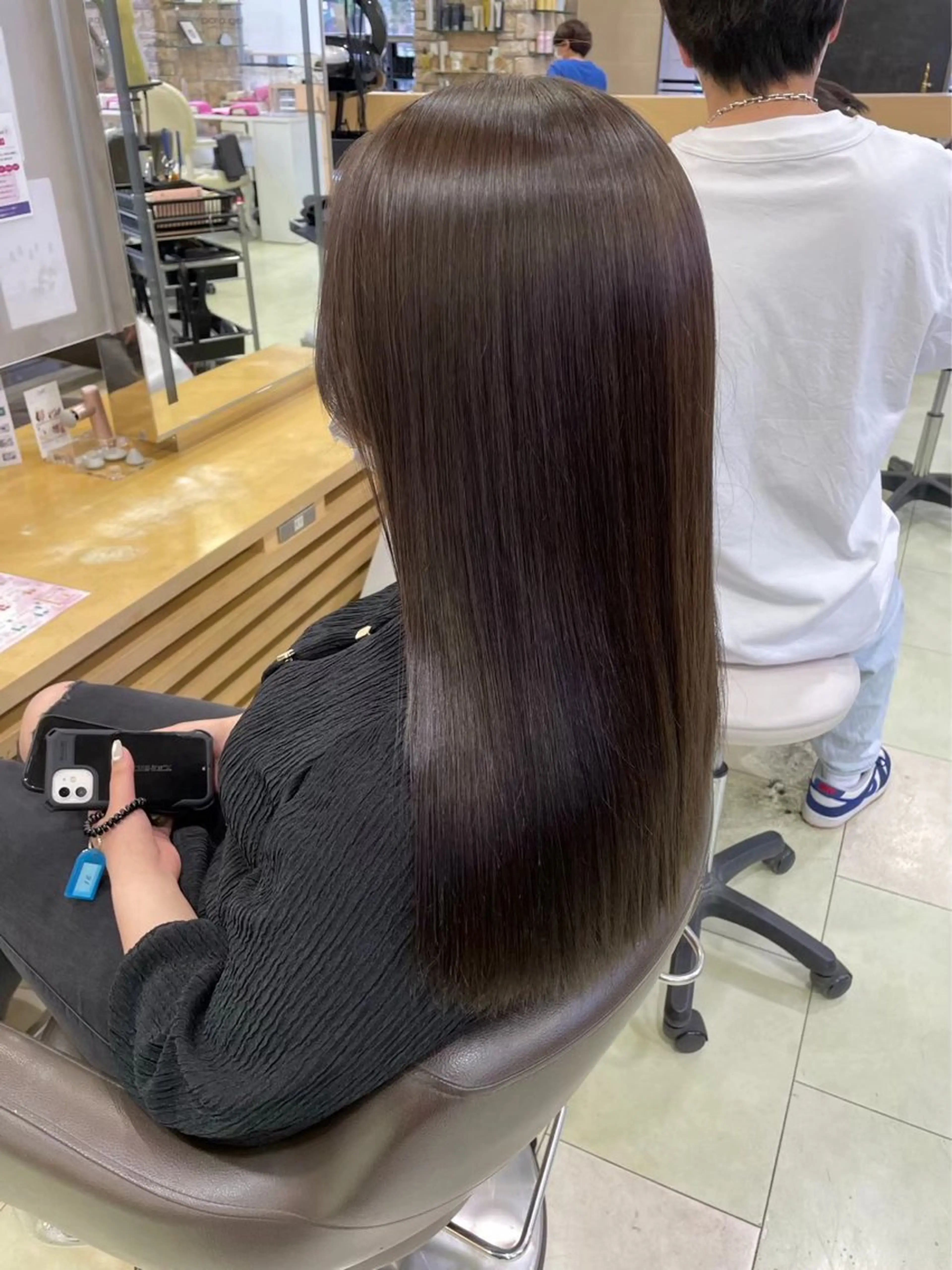 ロング カット 縮毛矯正 メンズカット松戸/韓 国/メンズパーマ航太のヘアスタイル