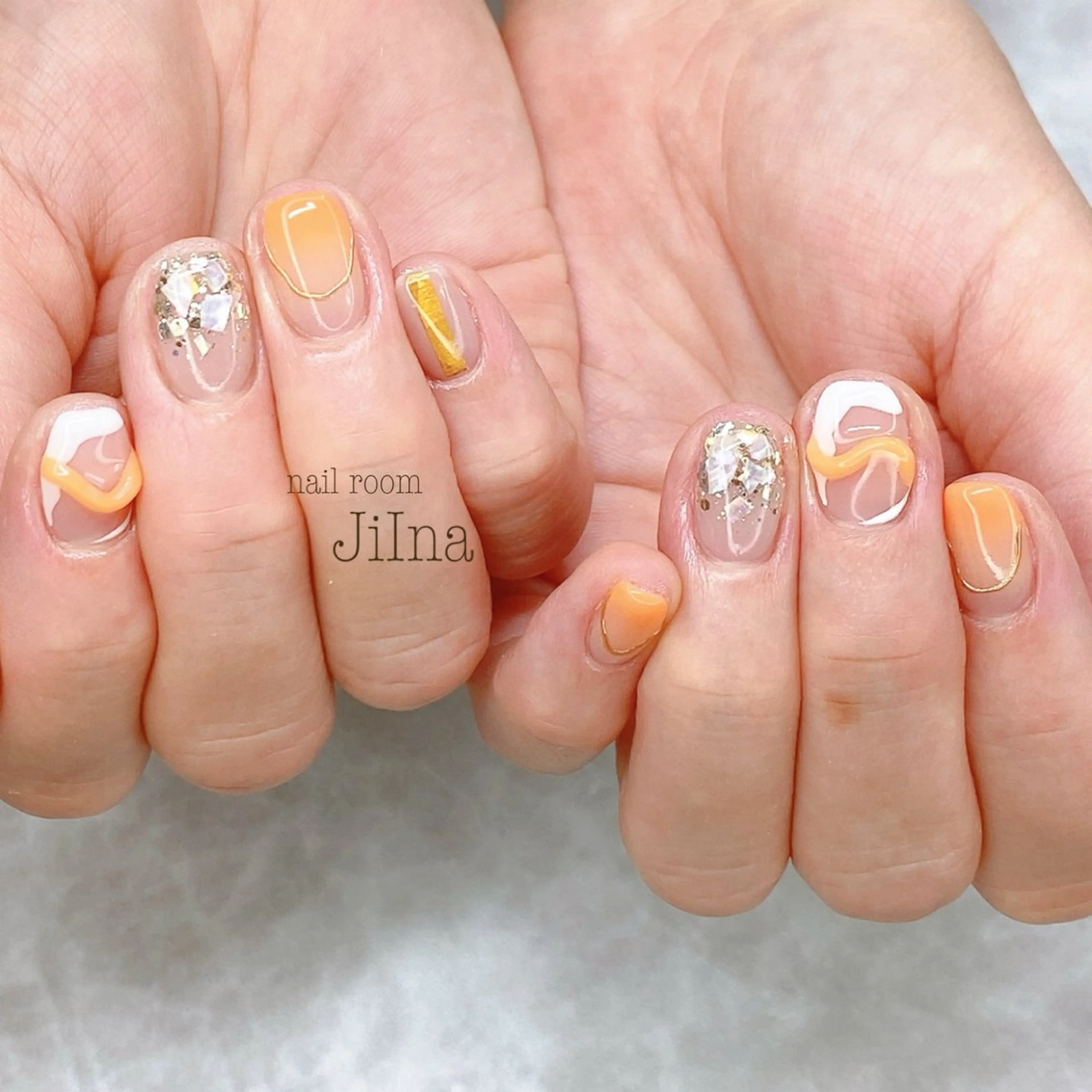 ネイル 持ち込み JiIna nailのネイルデザイン