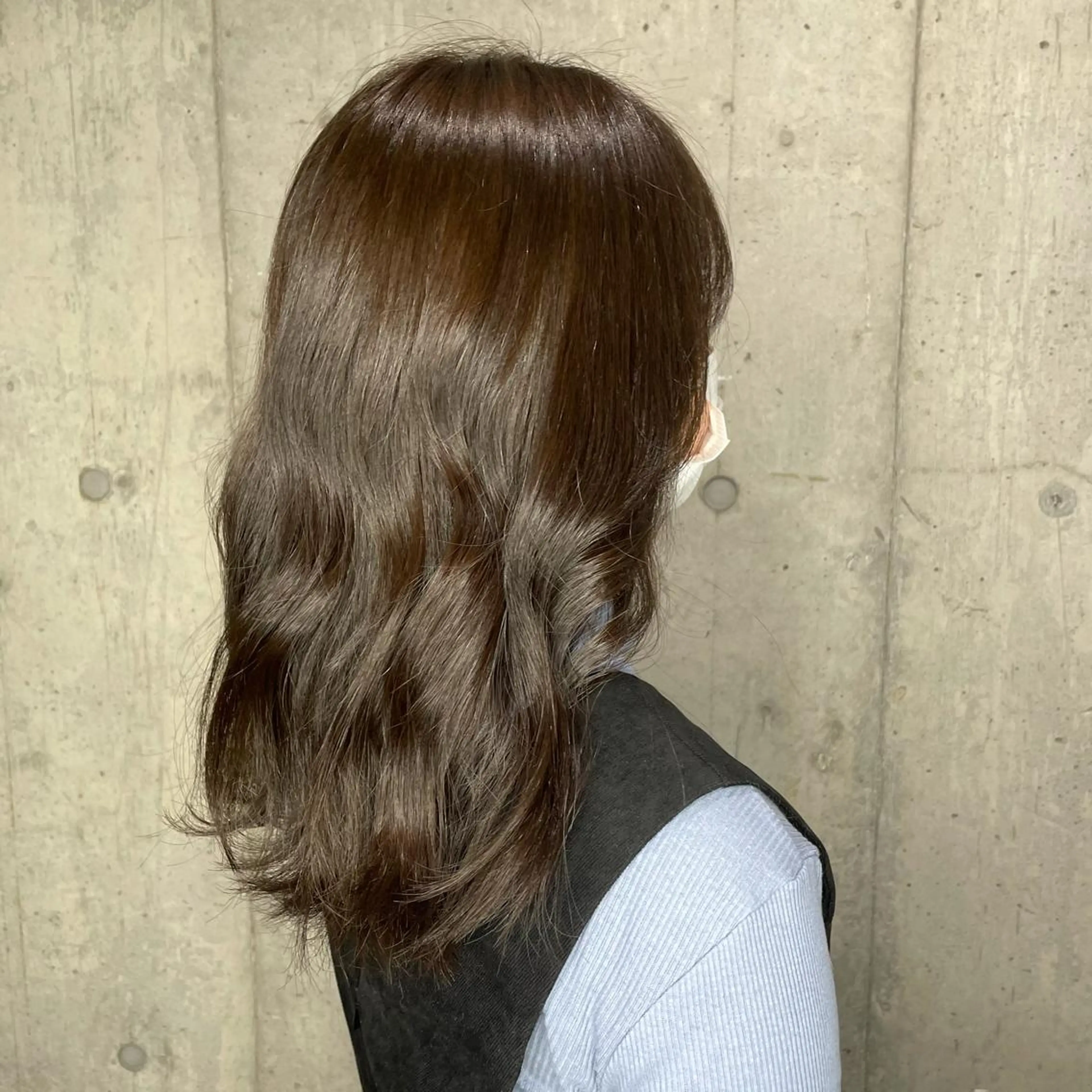 ミディアム カラー ヘアアレンジ ブラウンカラー ボブヘアカット Rikapi❤️のヘアスタイル
