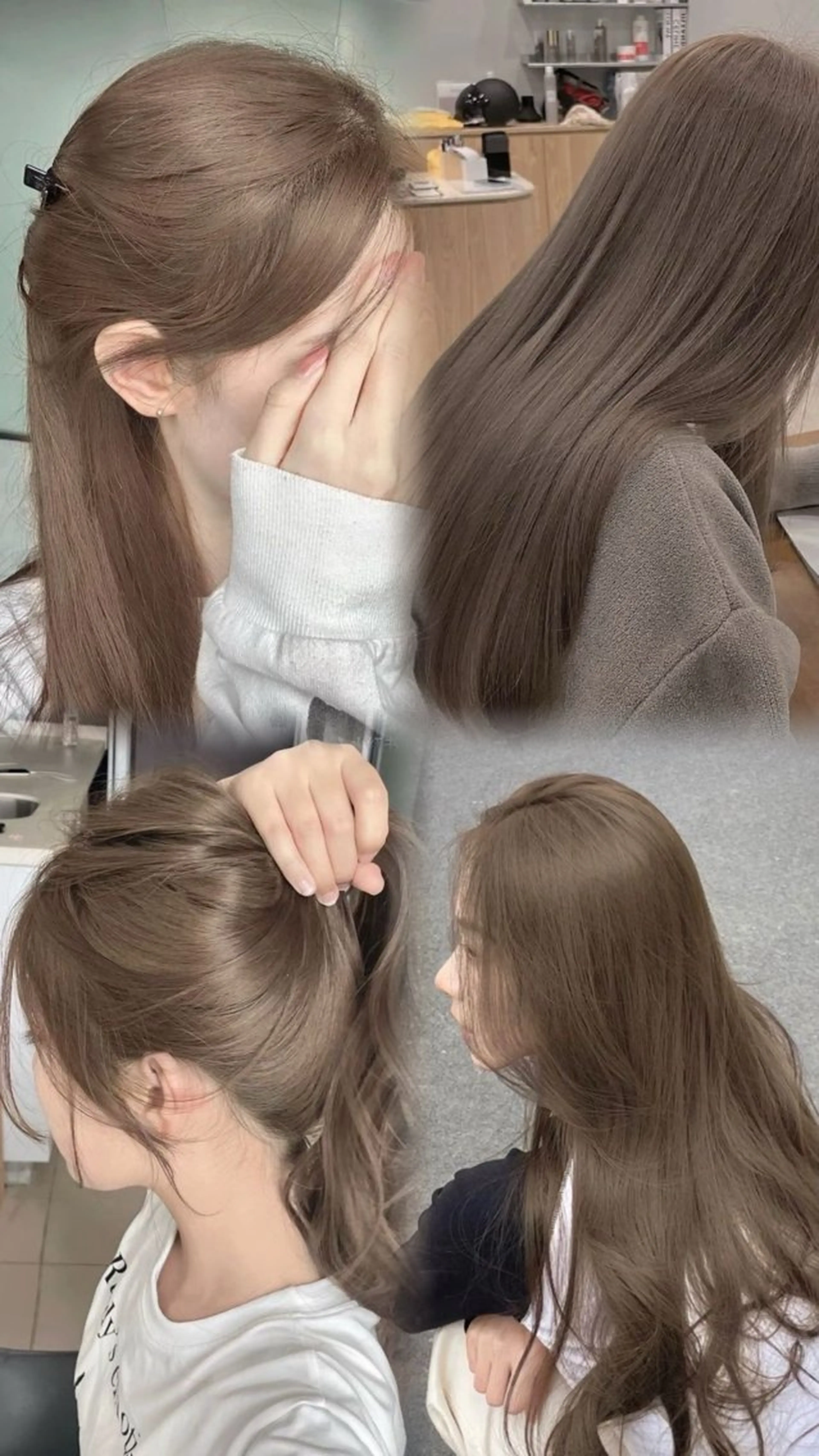 ロング カラー ヘアカラー ヘッドスパ ヘアセット ガーリーstyle ❤︎misaki🏹のヘアスタイル