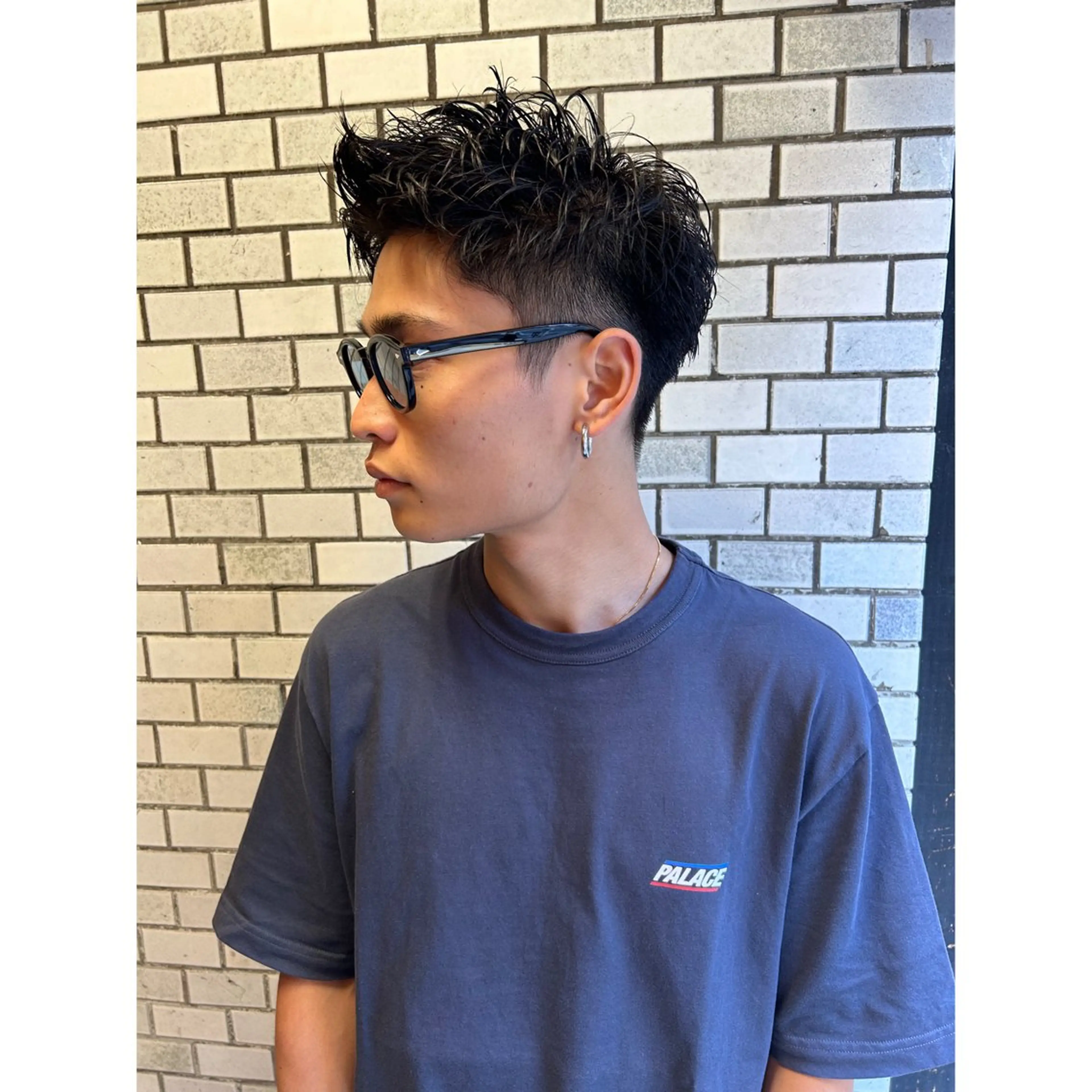 ショート パーマ メンズ メンズブリーチ メンズハイライト メンズインナーカラー メンズパーマ プードルパーマ カット パーマ トリートメント charme所属・💈メンズ特化美容師 ✂︎伊藤大輝💈のヘアスタイル