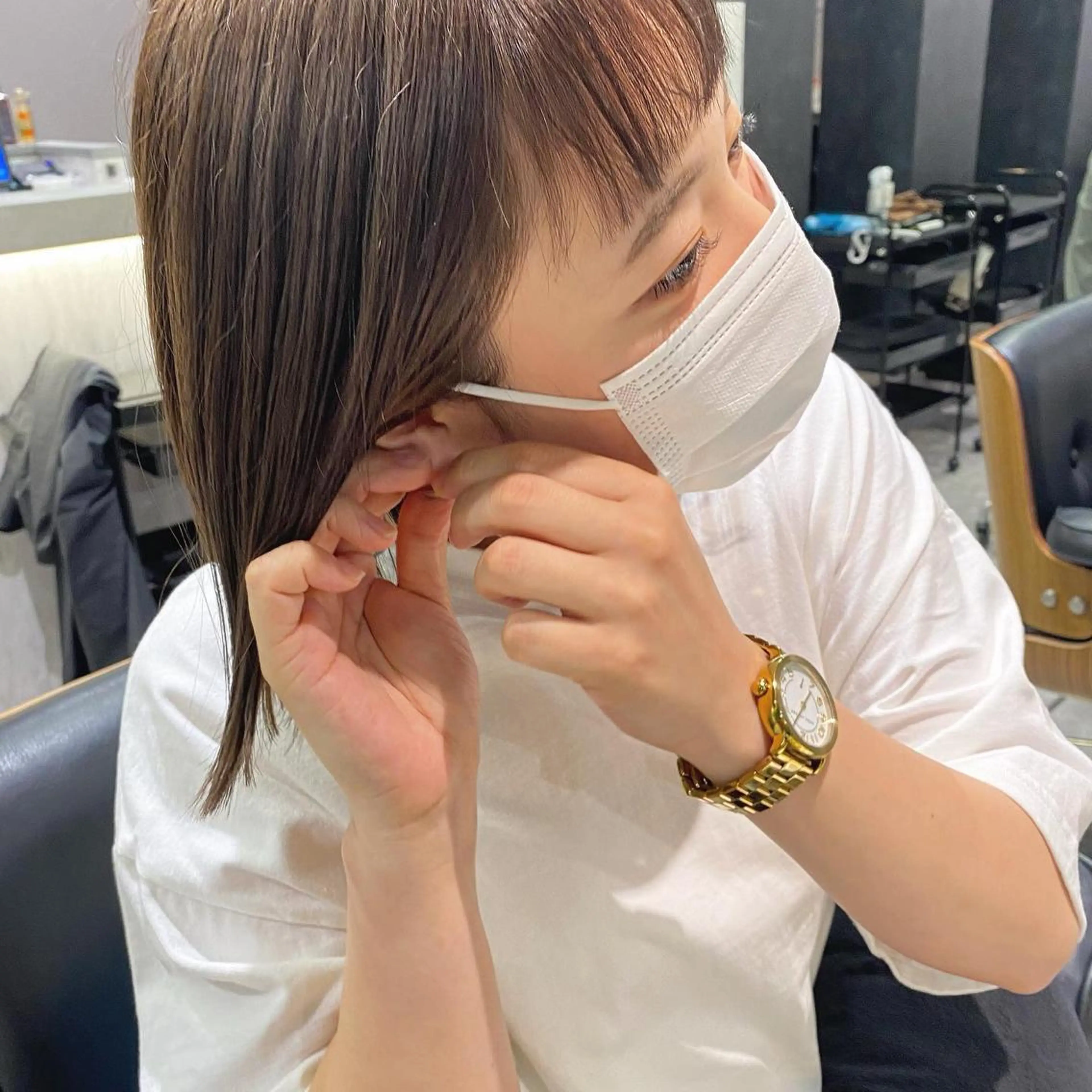 🌟〈minimo限定価格〉カット＋シャンプー＋ブロー込み！メンズカットも可⭕️の写真