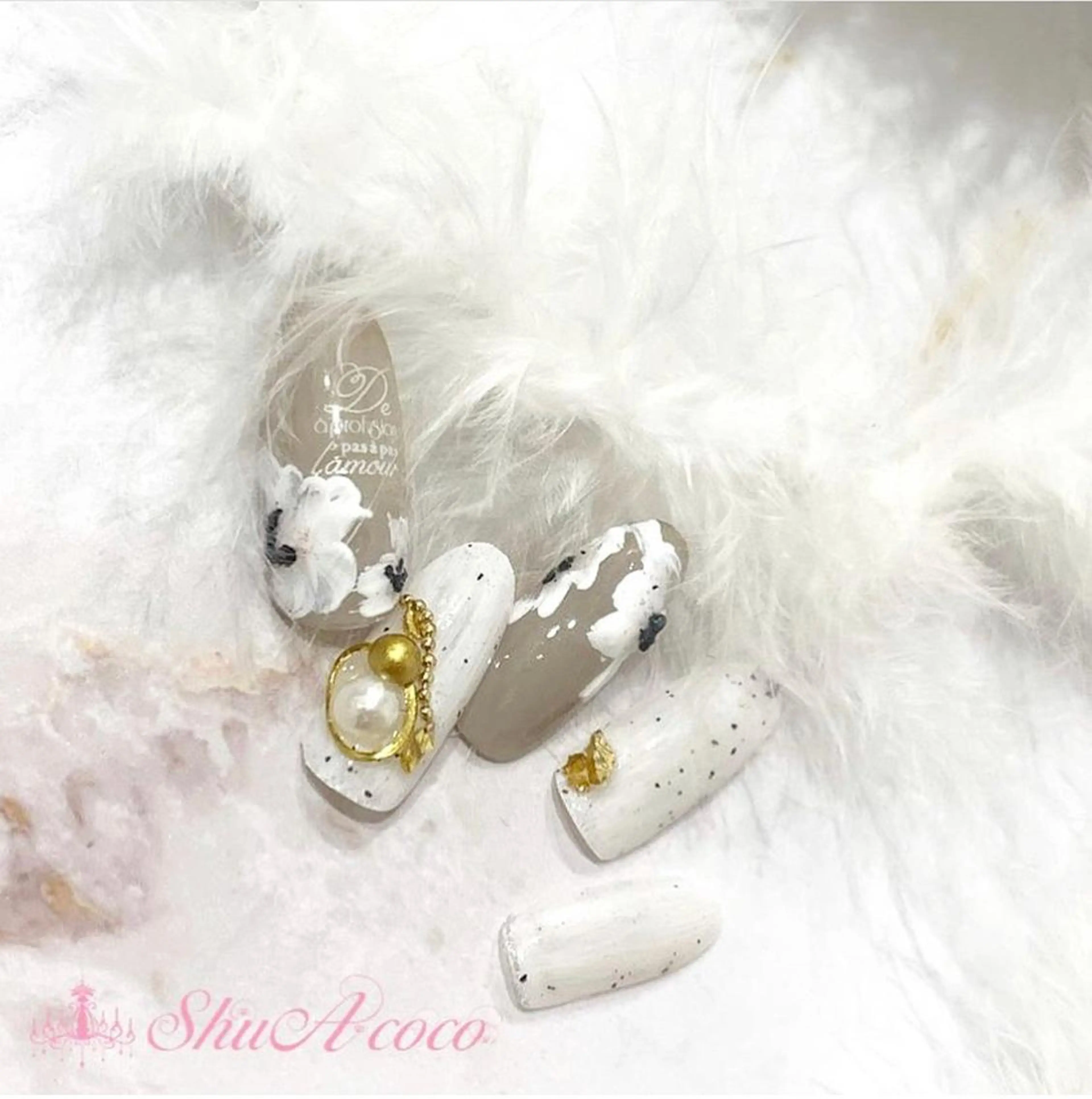 ネイル アートネイル フラワーネイル ジェルネイル ShuA cocoのエステ・リラクイメージ